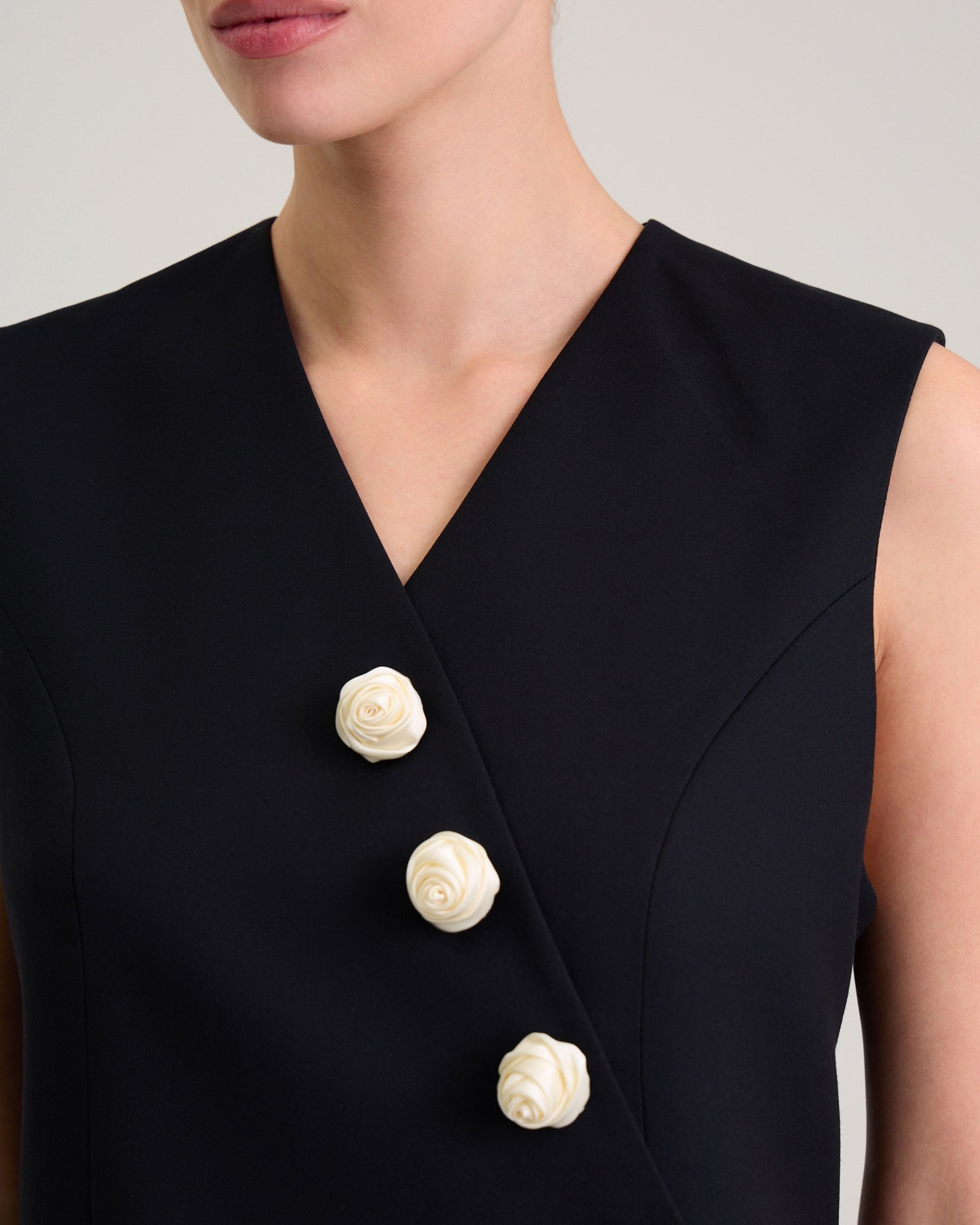 Set of floral brooches, Milky — photo 6