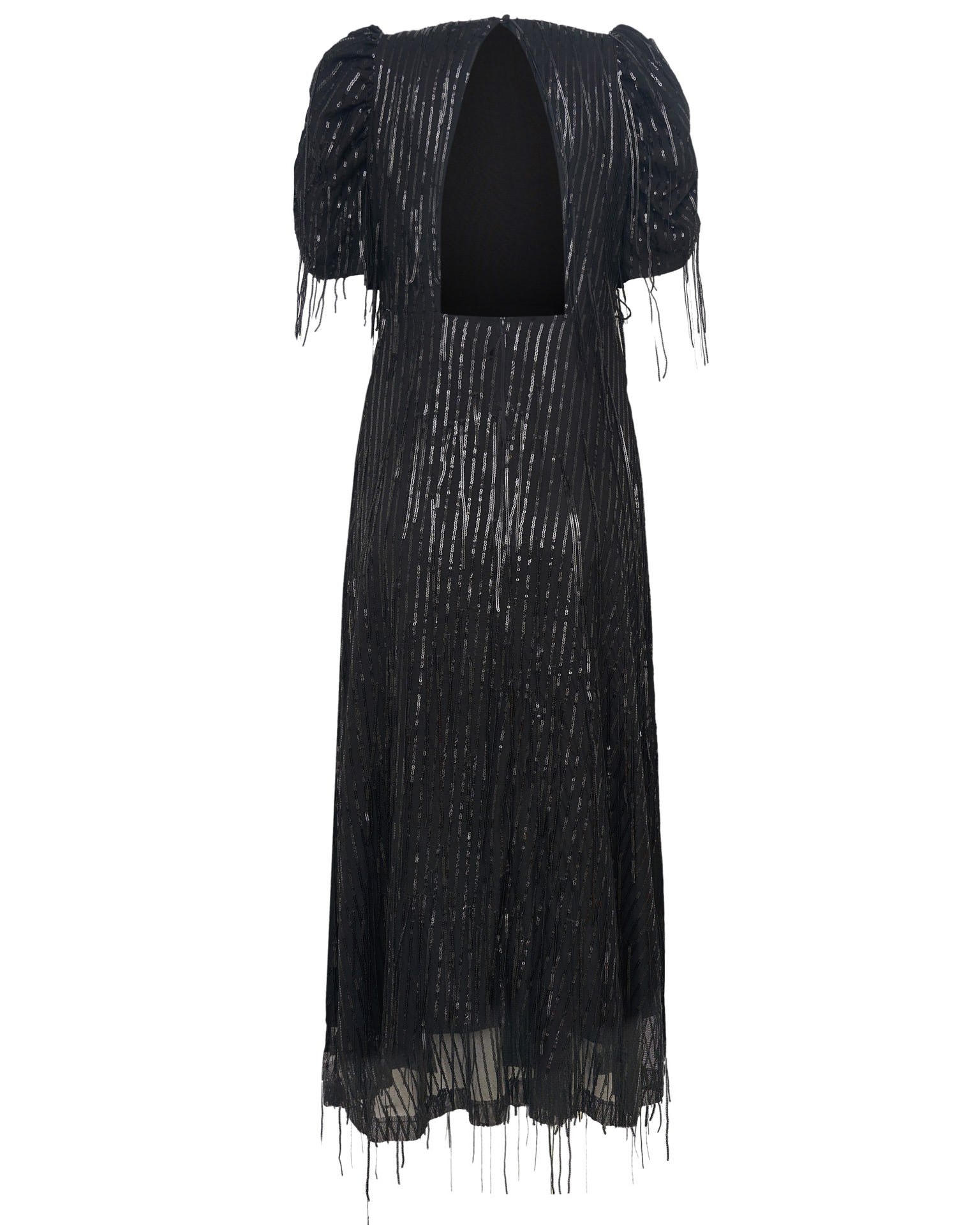 Sequin dress, Black — photo 10