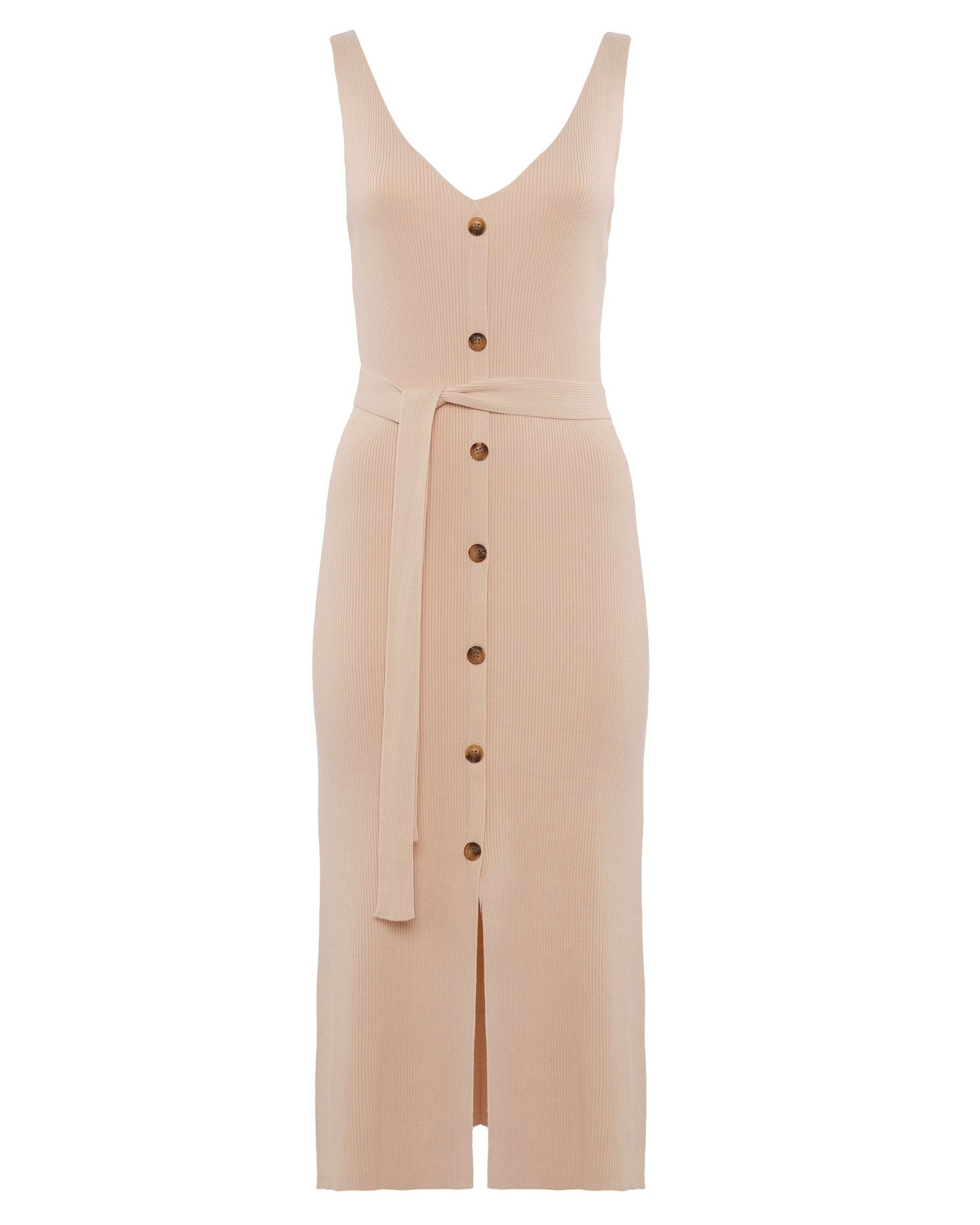 Strap dress, Beige — photo 6