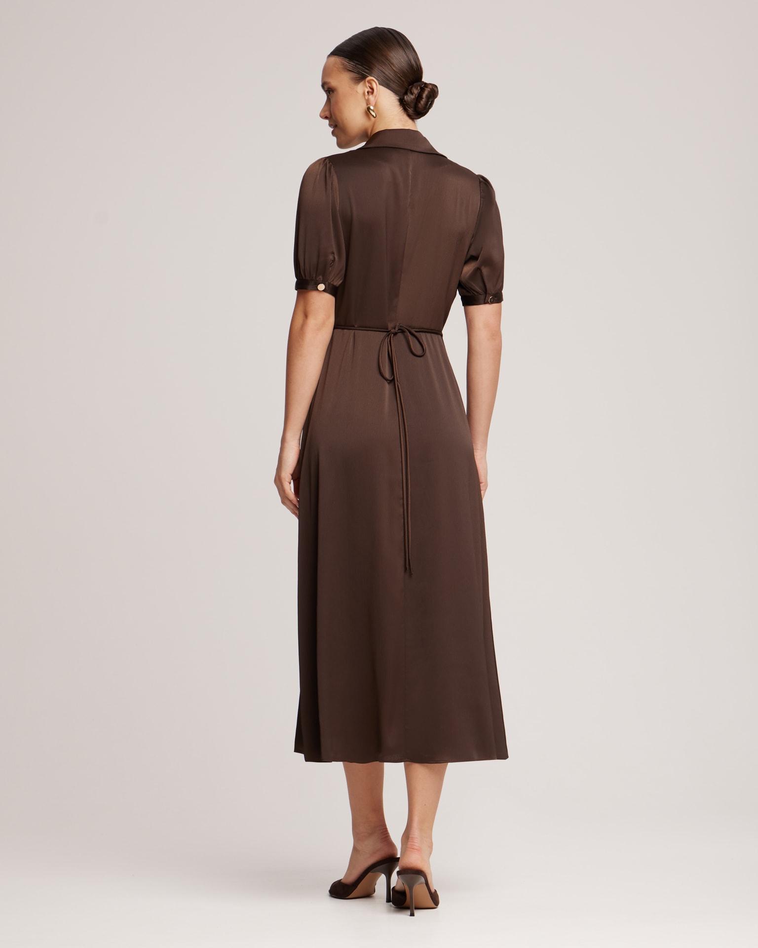 Dress, brown — photo 3