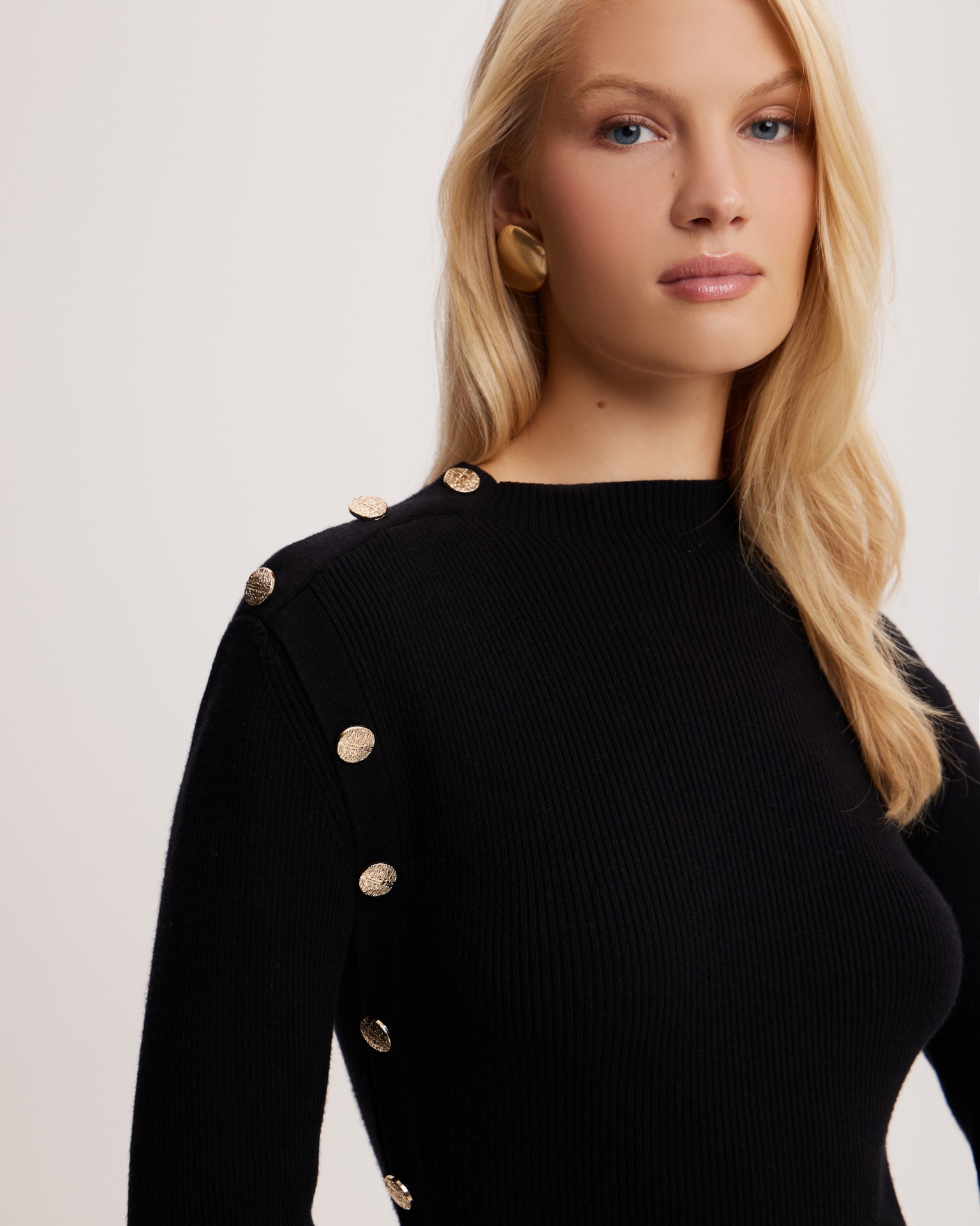 Midi dress, Black — photo 6
