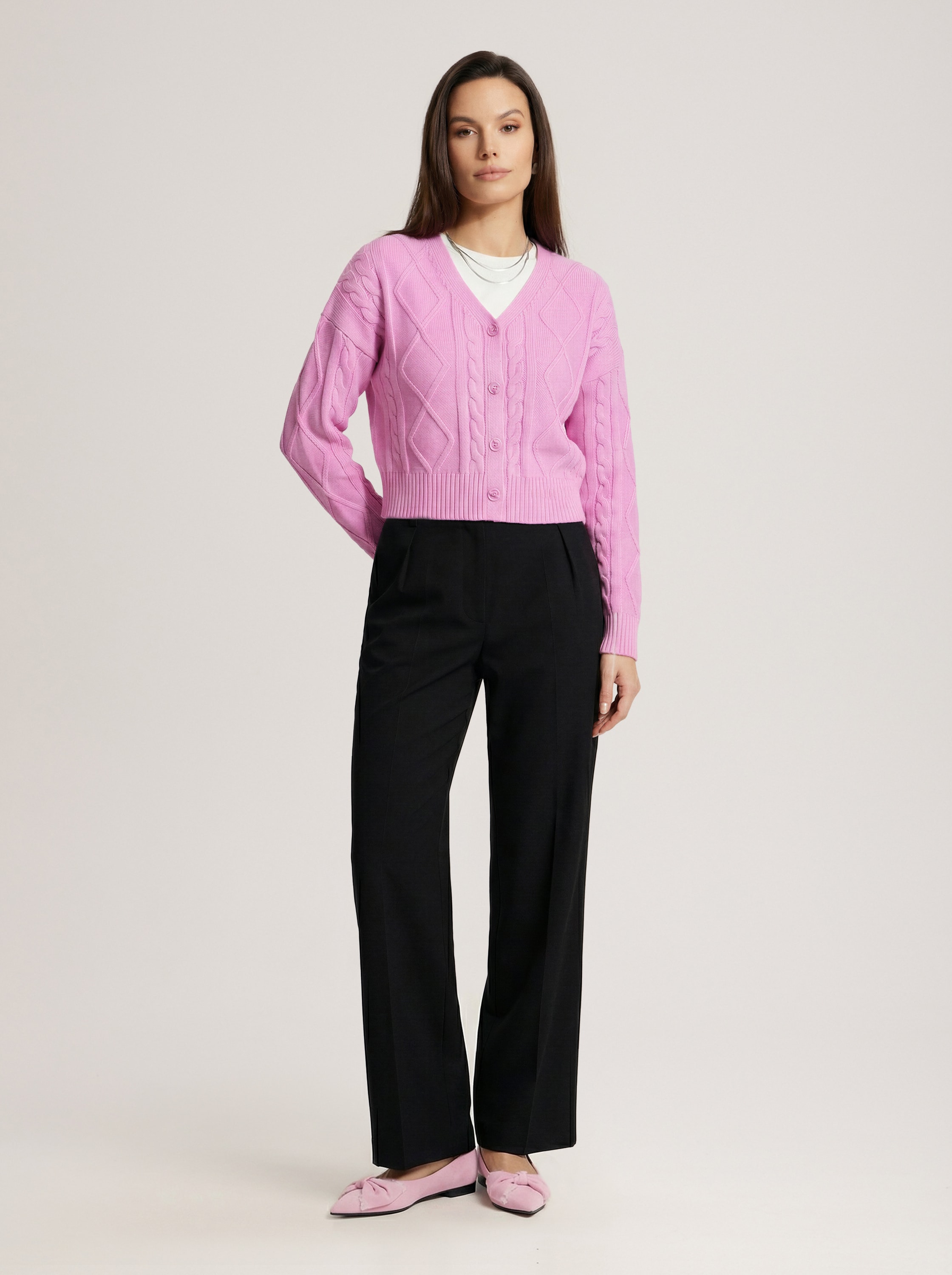 Pink cardigan, Pink. — photo 2