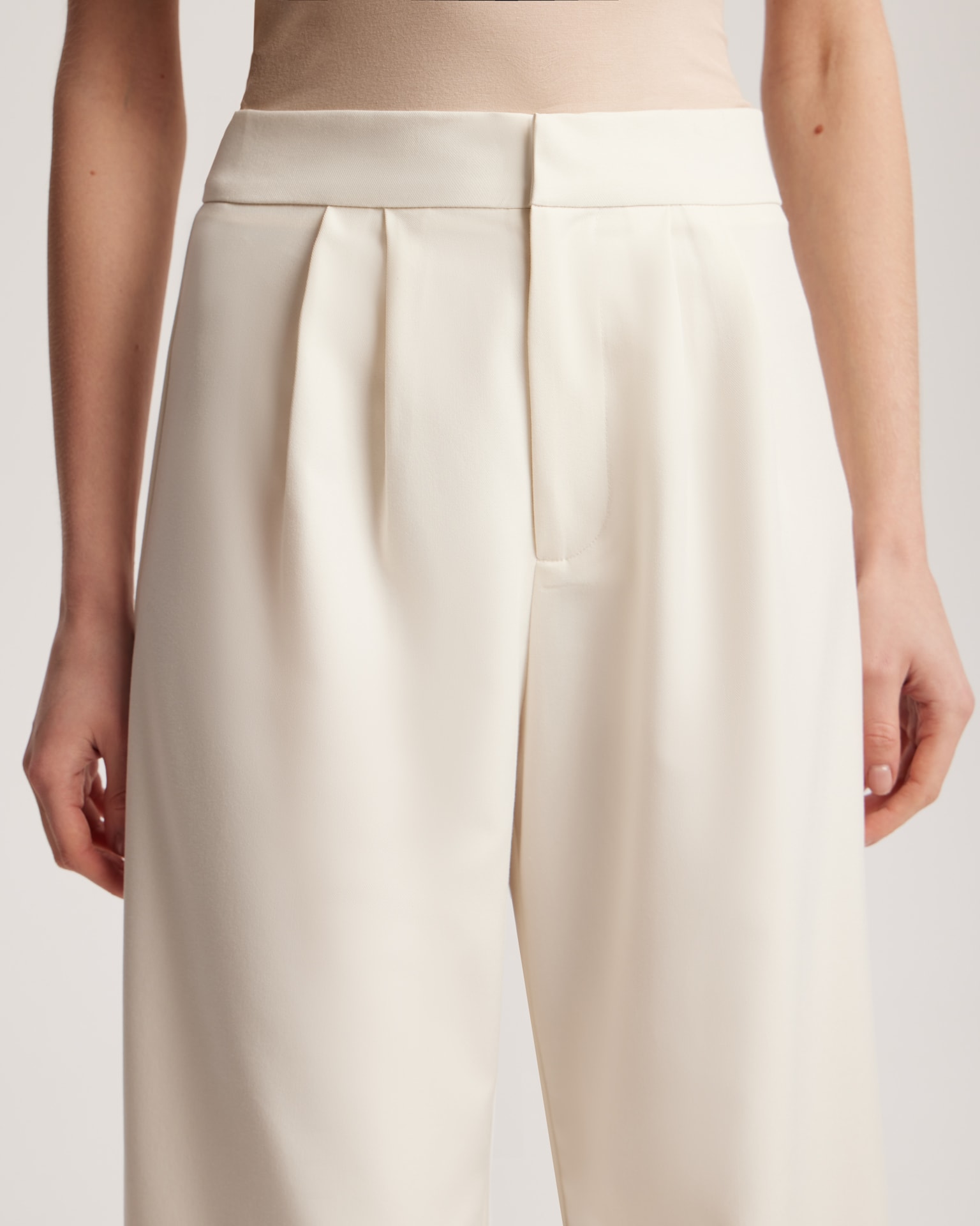 Milk-colored trousers, Milk — photo 6