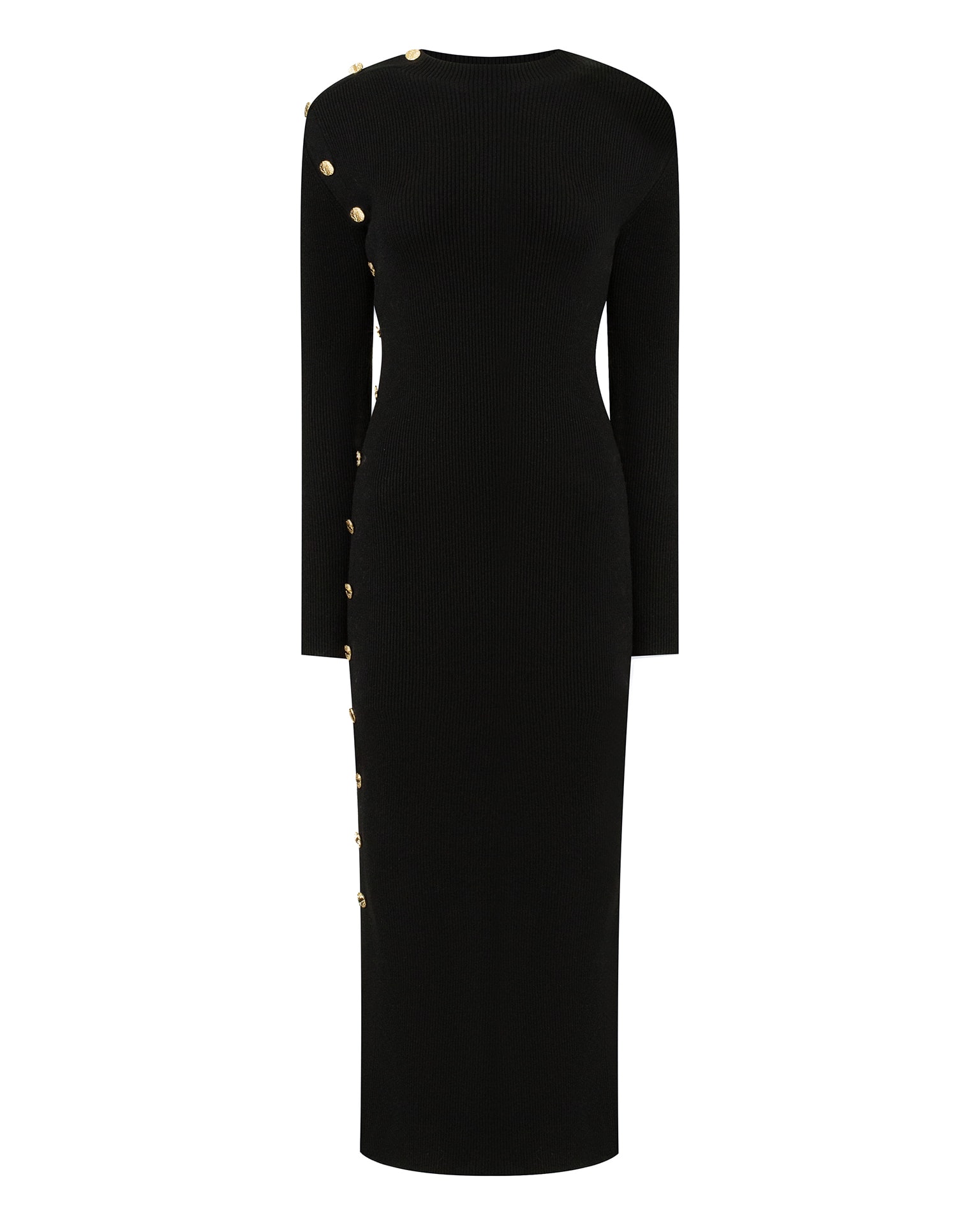 Midi dress, Black — photo 8