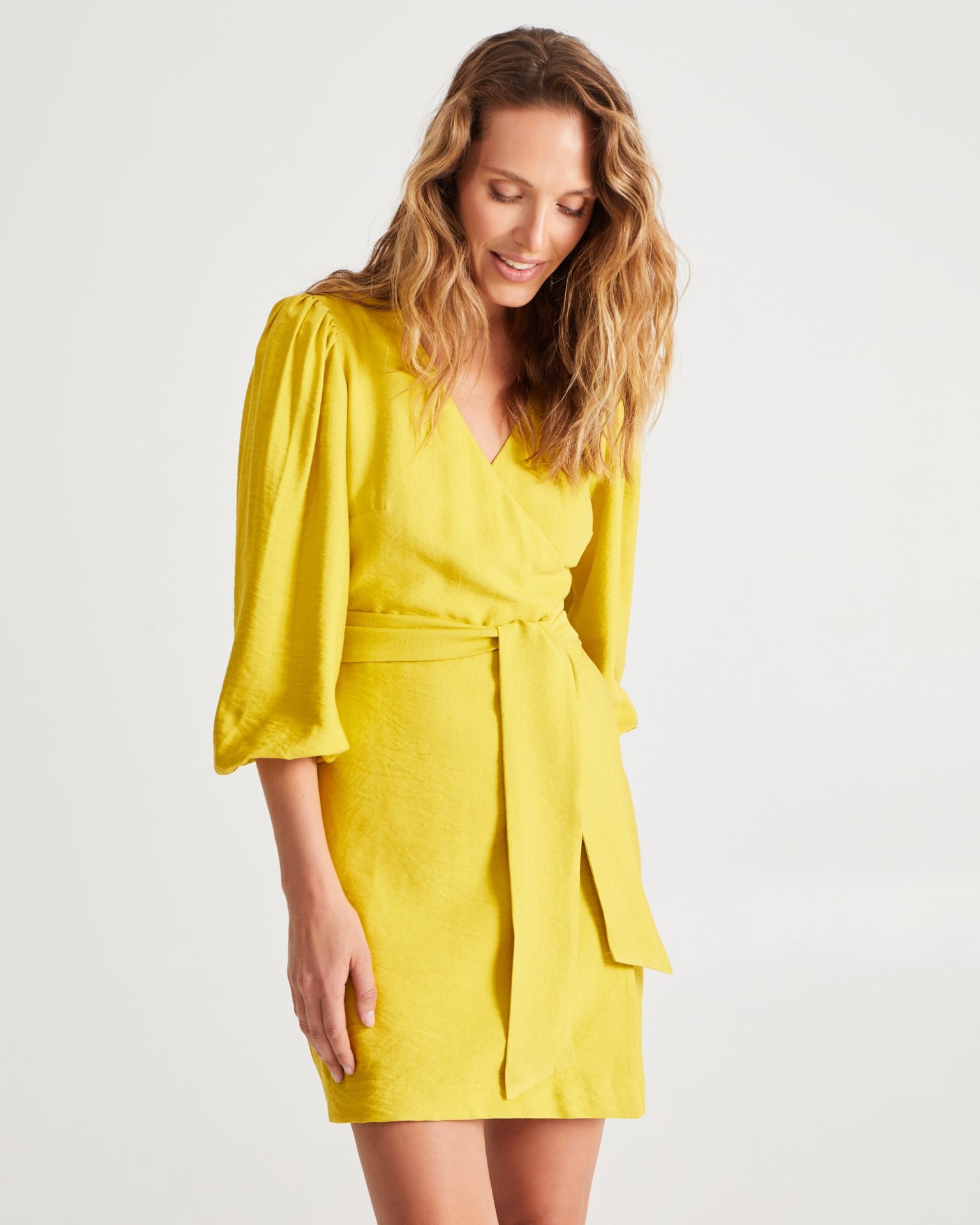 Dress with 3/4 Sleeves