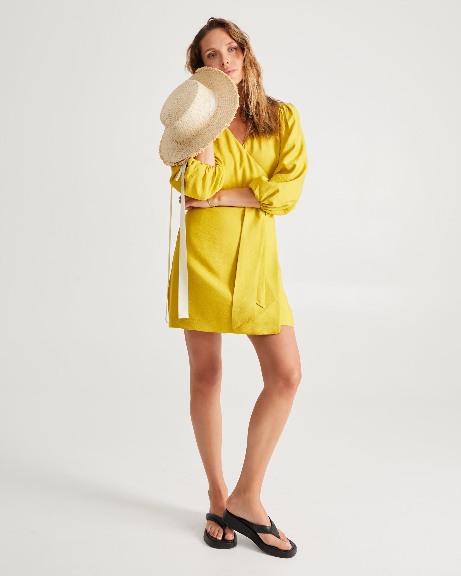 Dress with 3/4 Sleeves