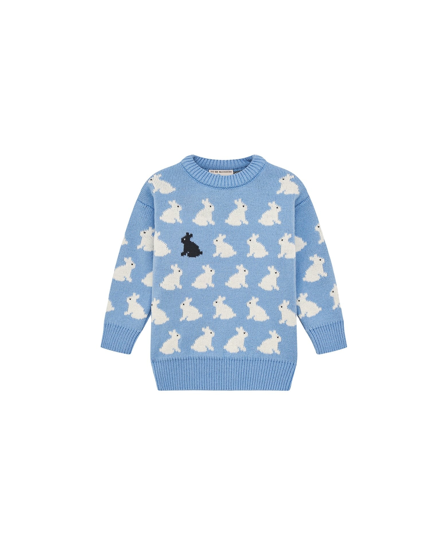 Children's Jumper with Rabbit Print