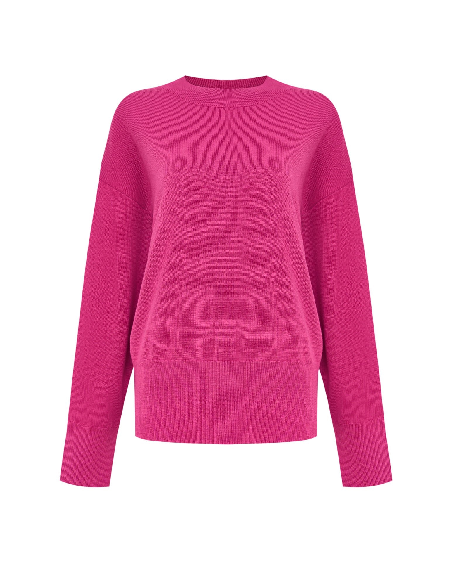 Solid-colour jumper