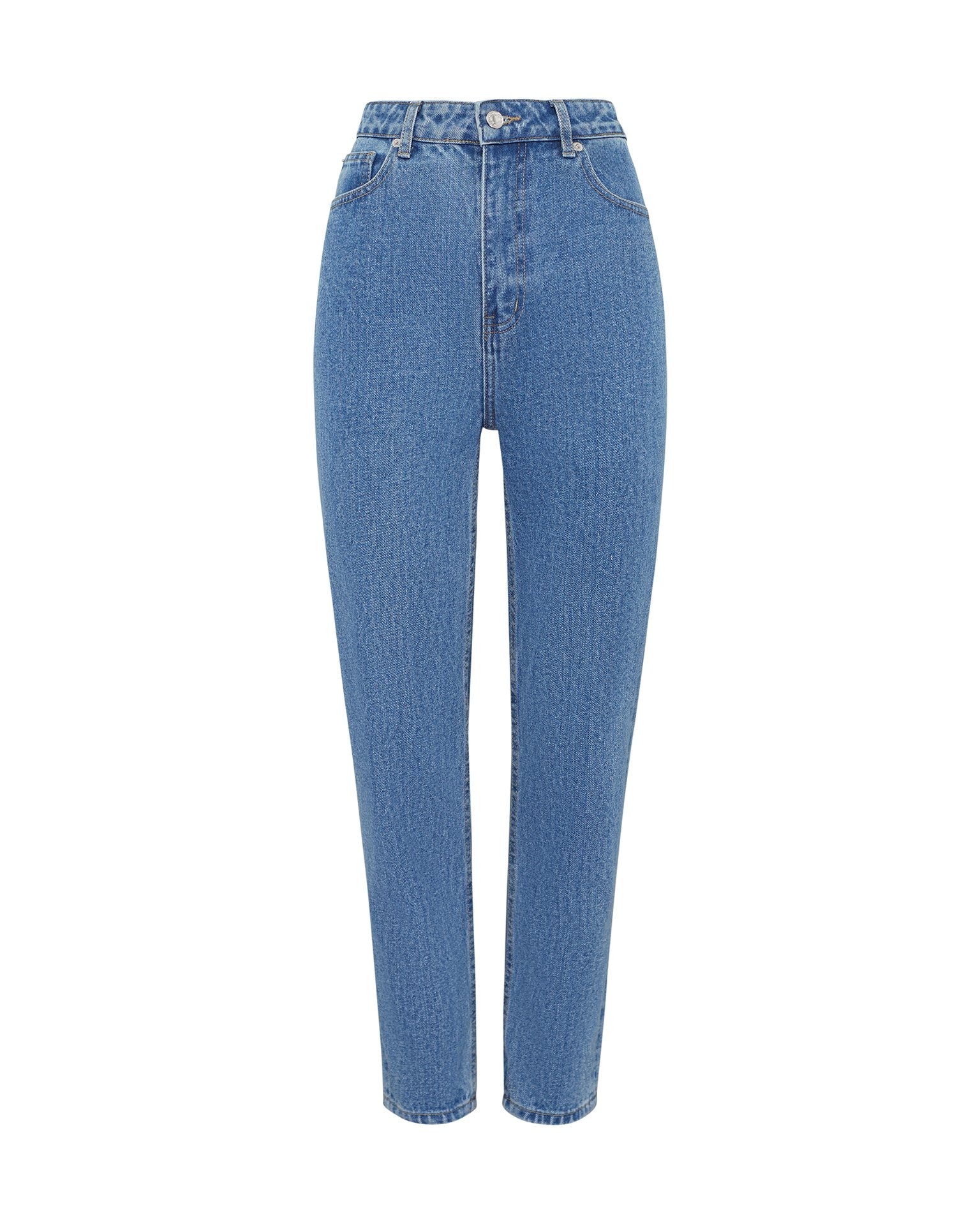 Straight-leg jeans
