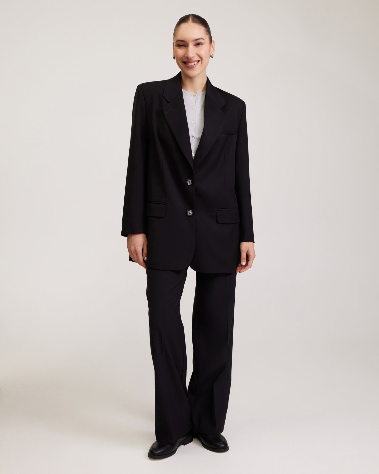 Black classic blazer