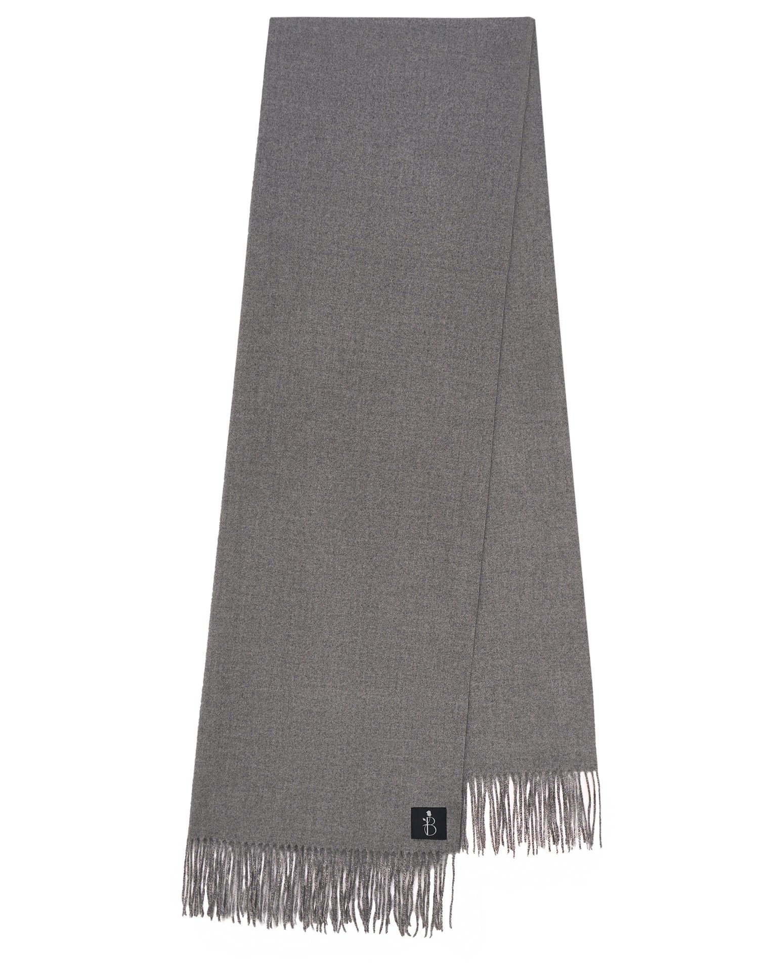 Fringed scarf