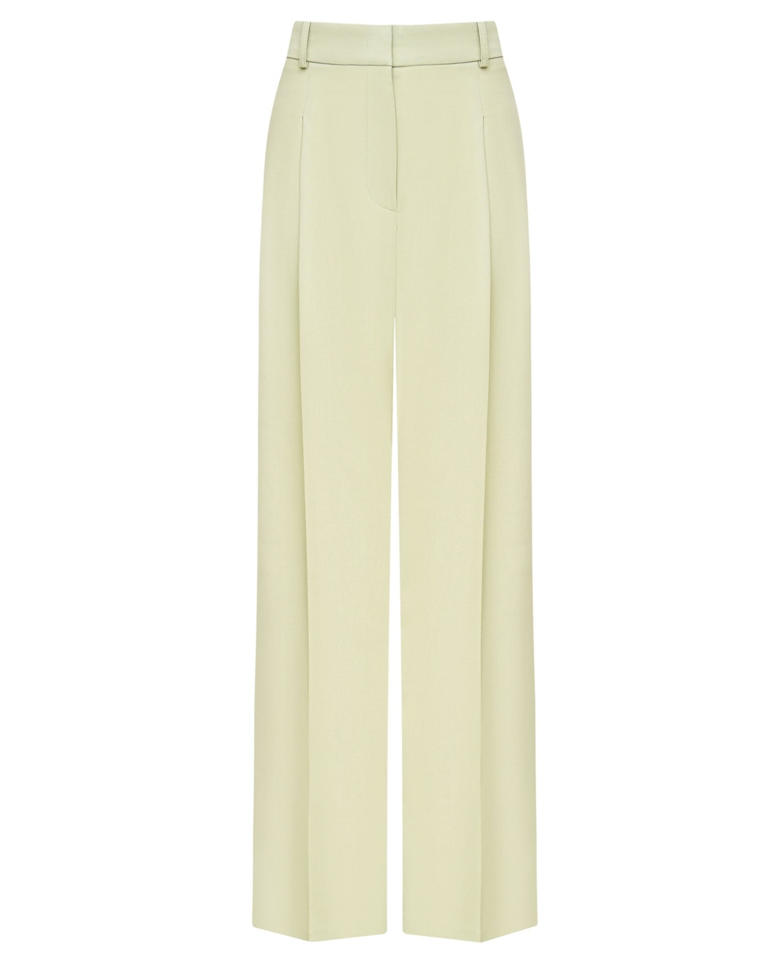 Straight wide-leg trousers