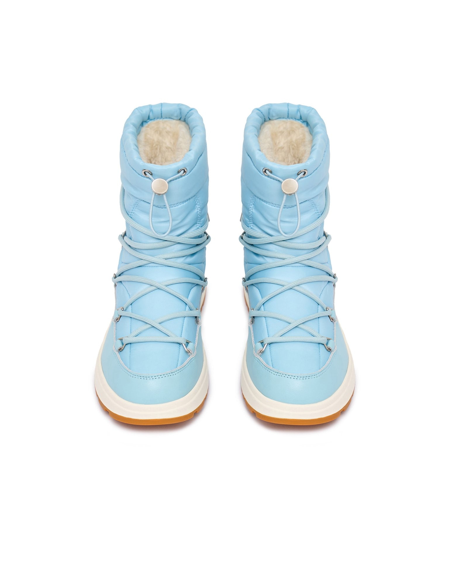 Insulated puffer boots