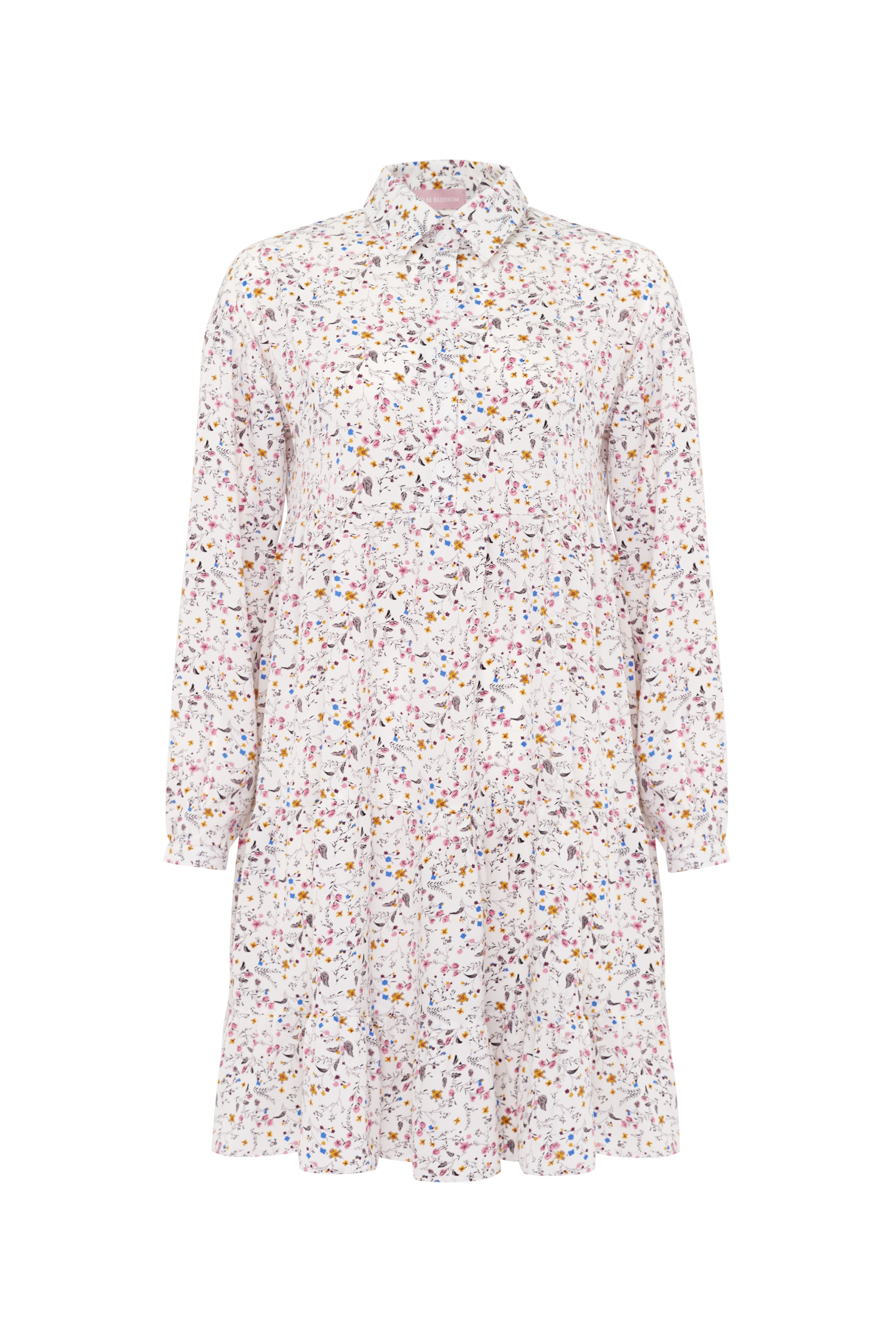 Mini dress in viscose