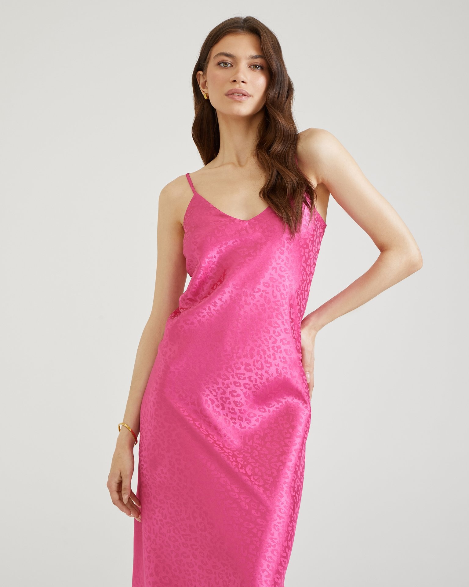 Dress in fuchsia