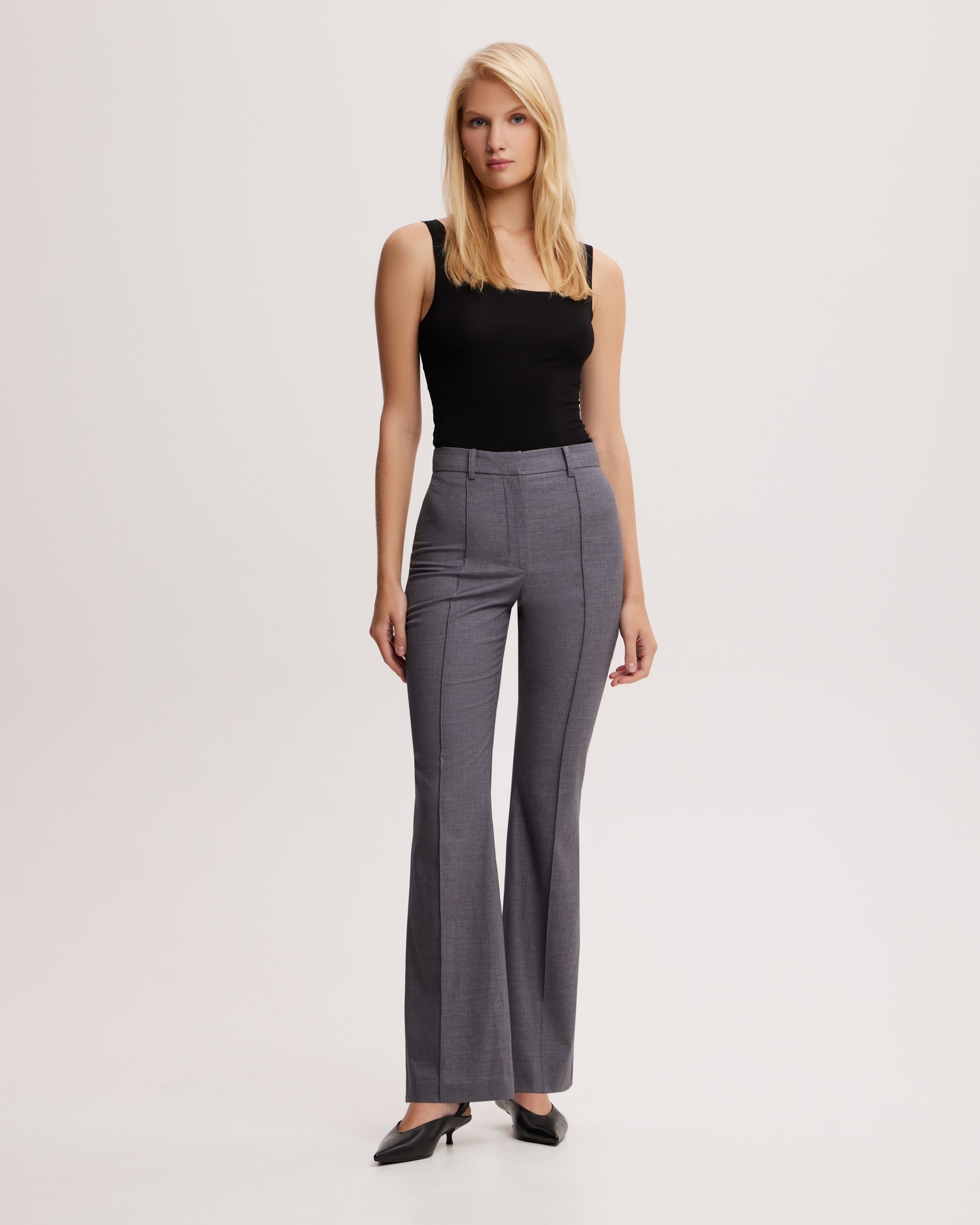 Flared trousers