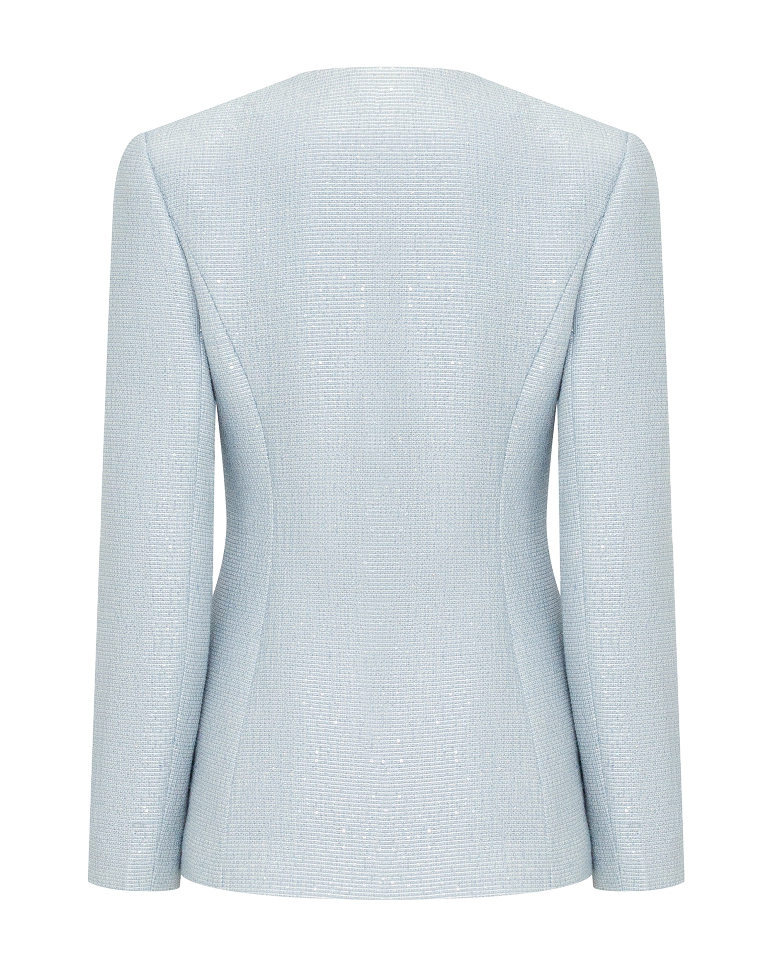shimmering fabric jacket