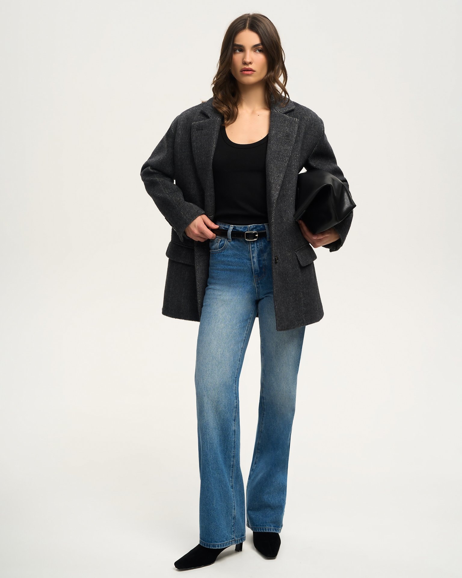 Straight-leg jeans in light blue, Blue — photo 4