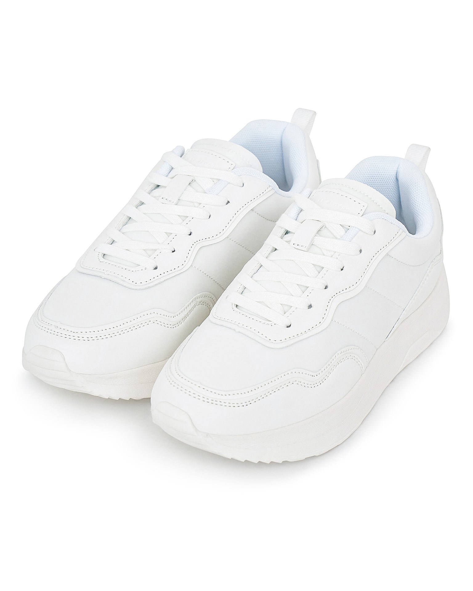 White trainers, White
