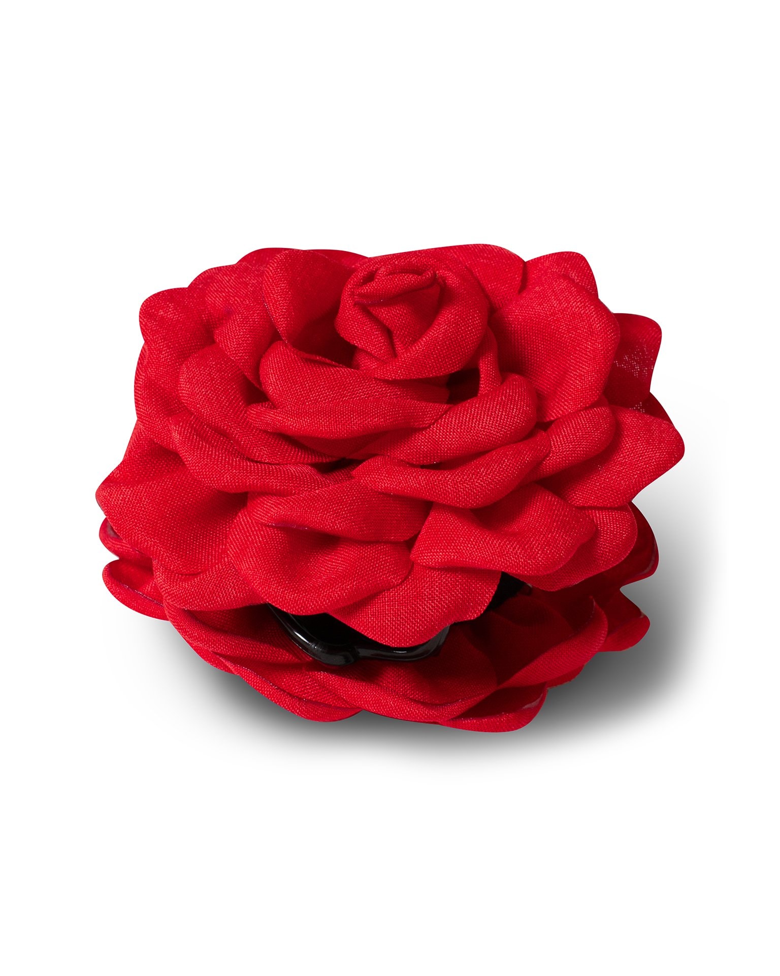 'Rose' hair claw clip, Red — photo 2