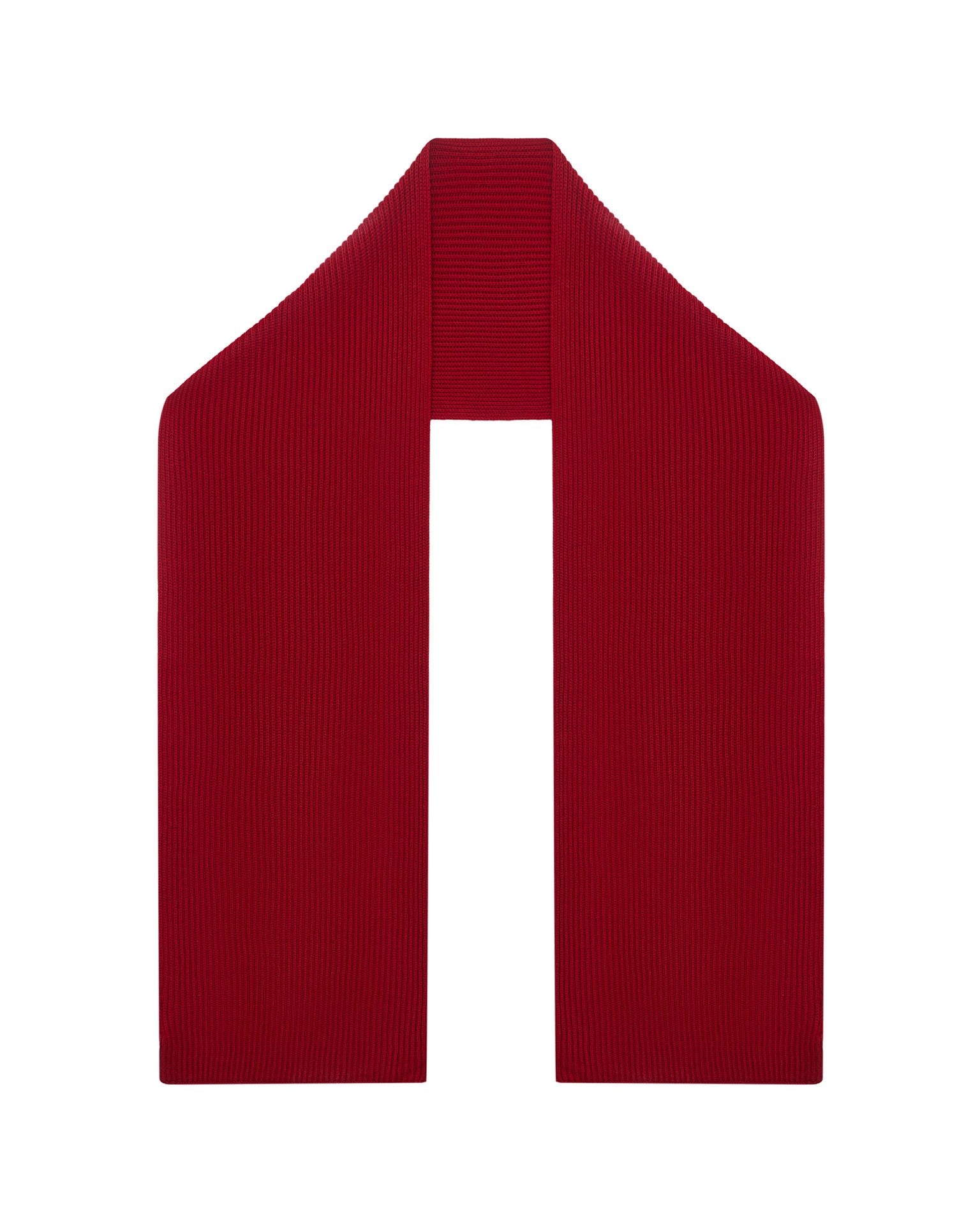 Red scarf, Red — photo 4