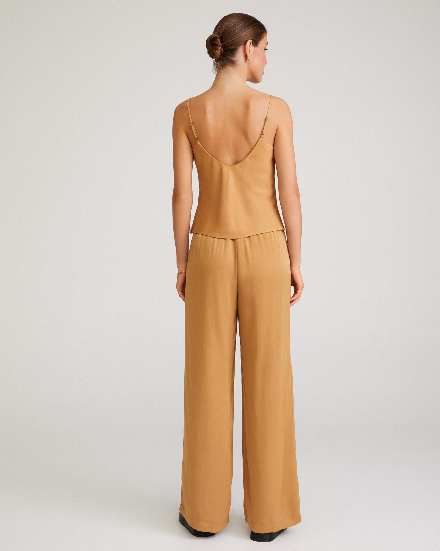 Palazzo Trousers, Tobacco