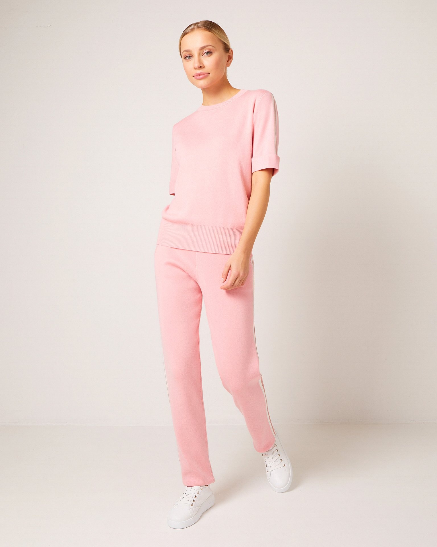 Suit with waistband fit, Pink — photo 2