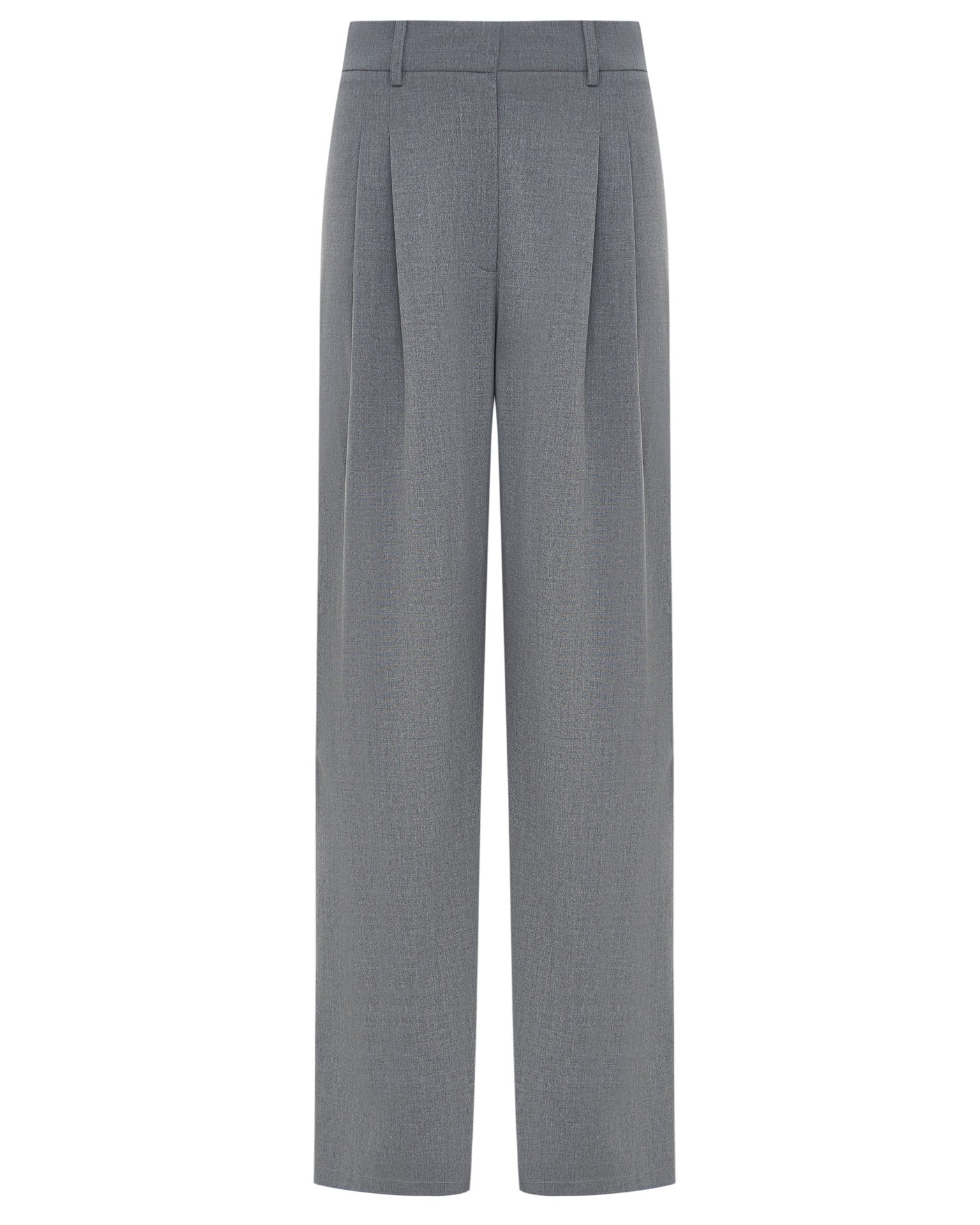 Pleated trousers, Grey — photo 8