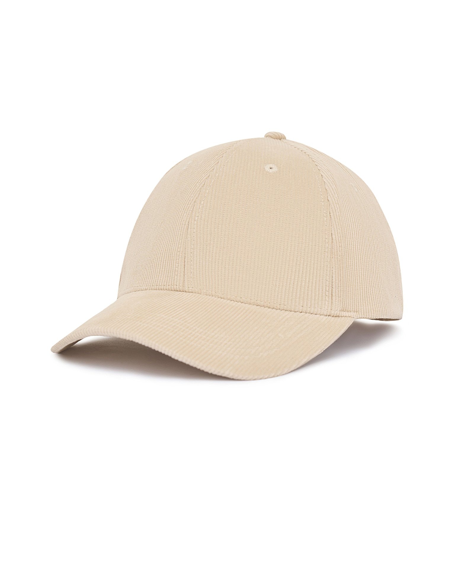 Corduroy baseball cap, Light Beige — photo 4