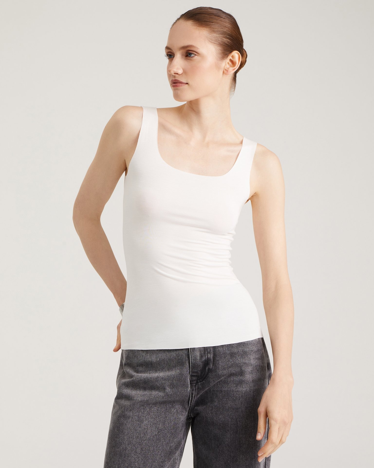 White vest, White — photo 4