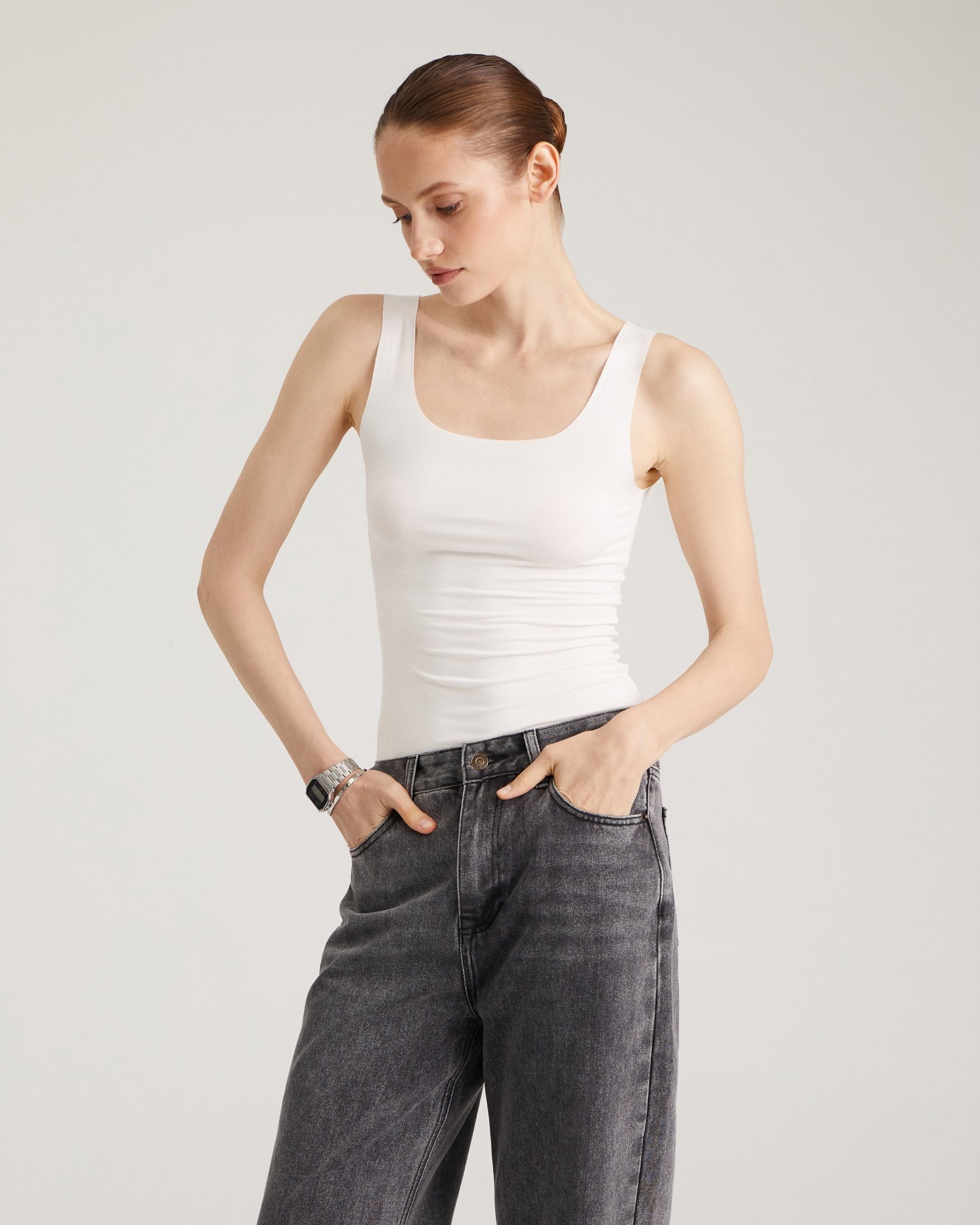 White vest, White