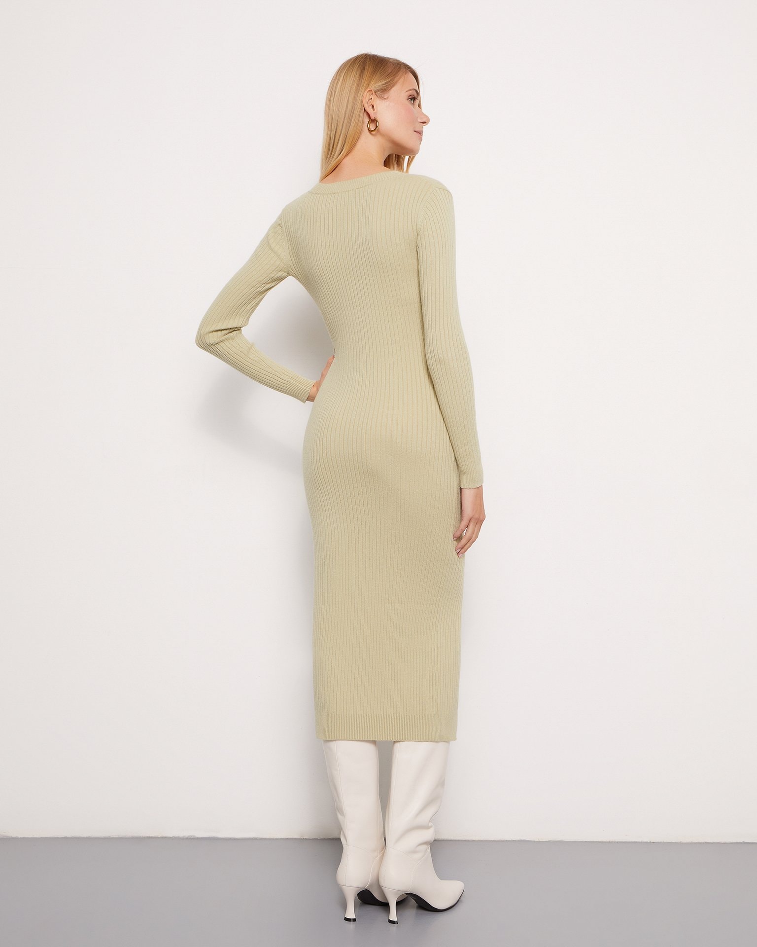 Sheath dress, Mint — photo 4