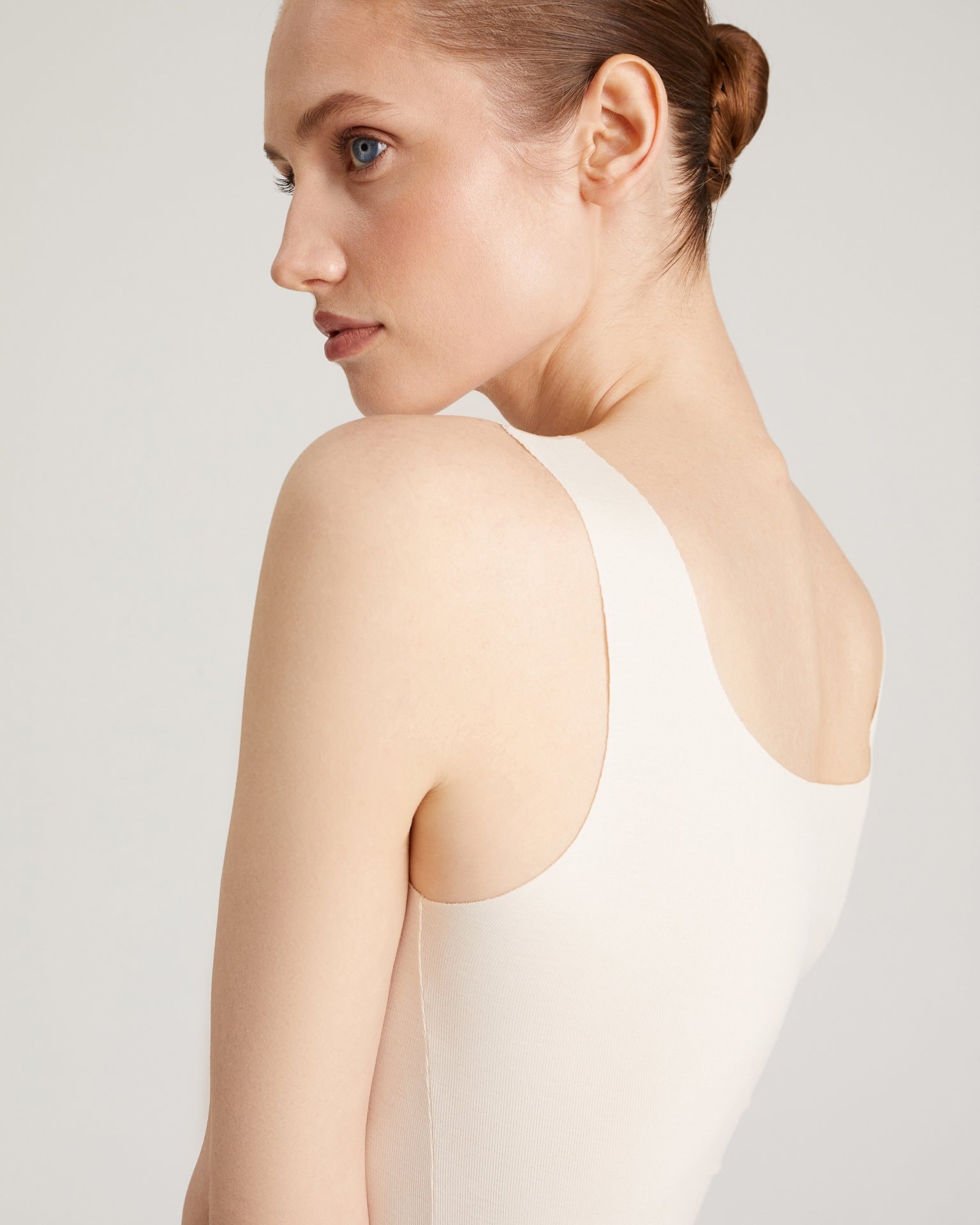 Tank top in cream hue, Milk
