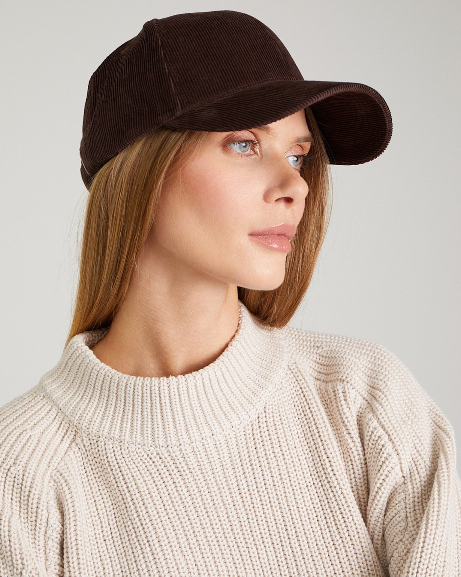 Chocolate-toned baseball cap, Brown — photo 8