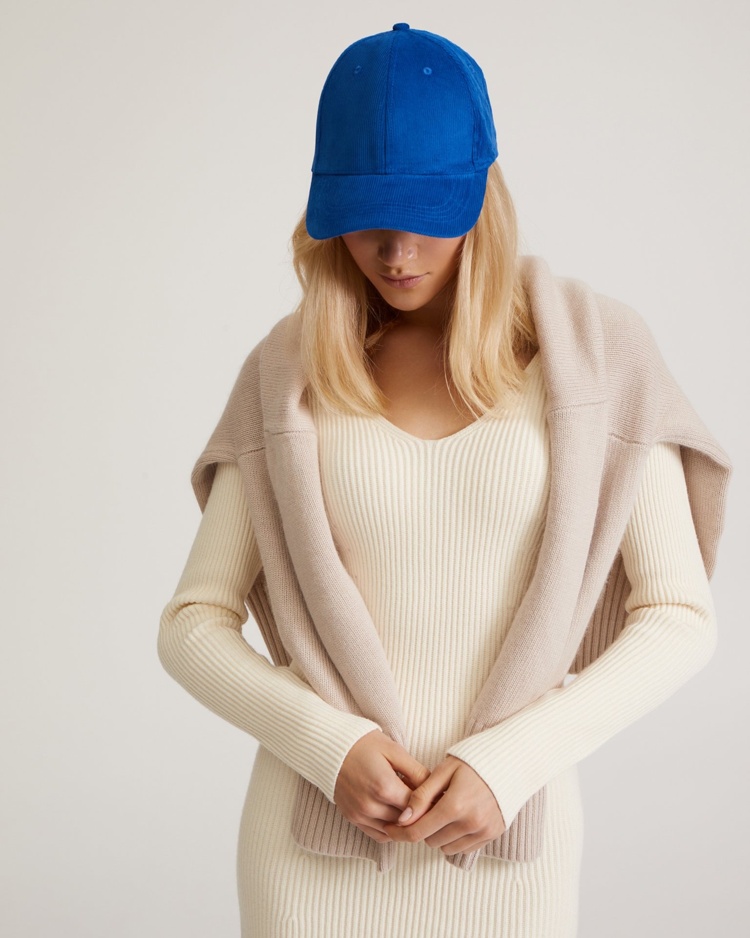 Electric blue baseball cap, Blue — photo 8