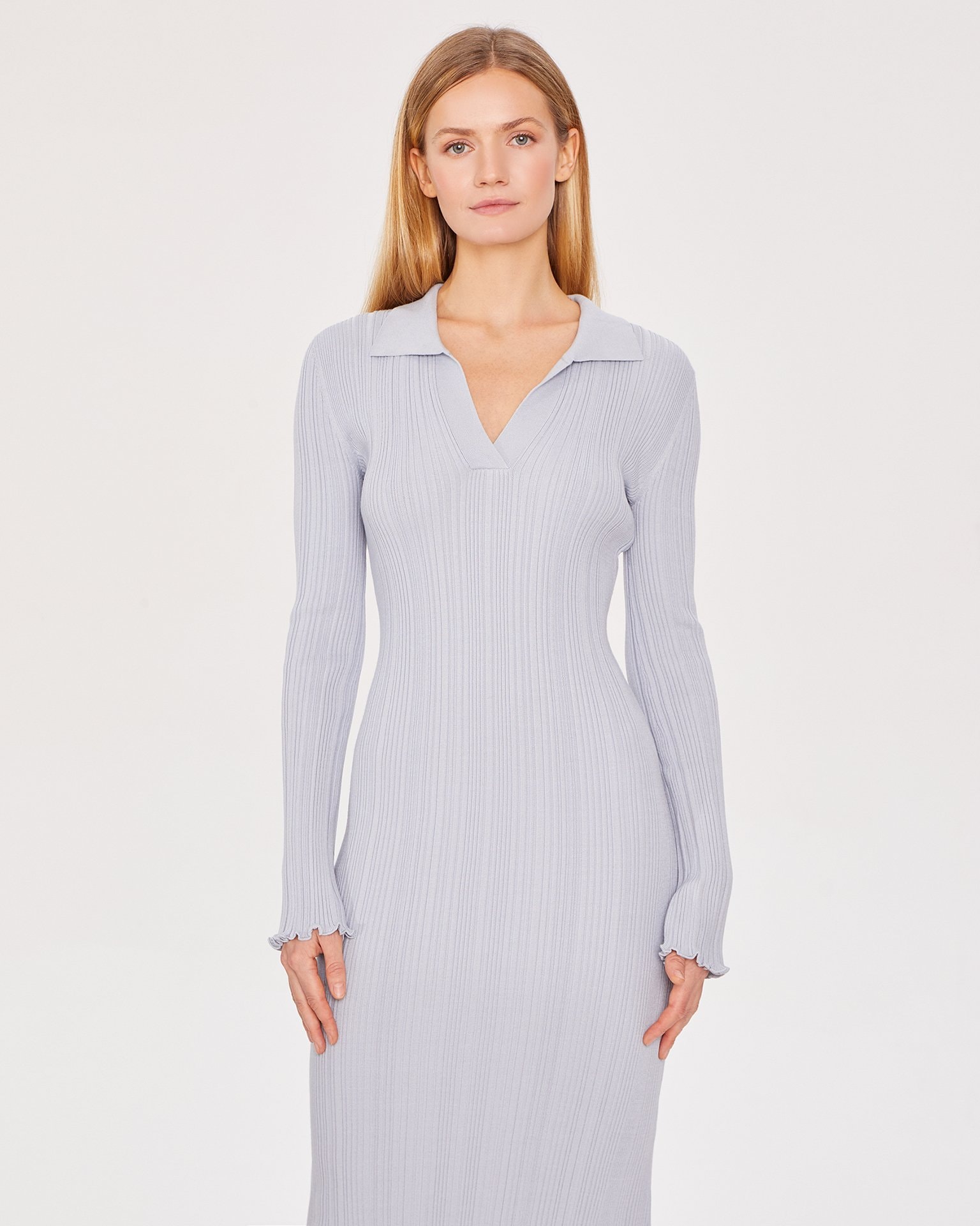 Viscose dress, Blue — photo 2