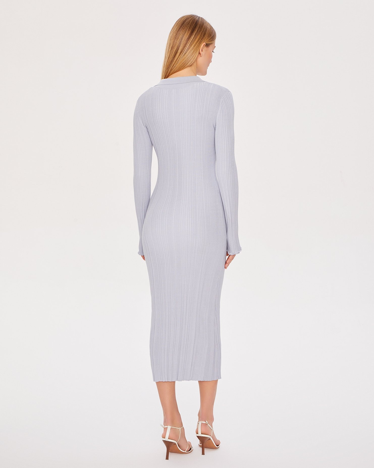 Viscose dress, Blue — photo 3