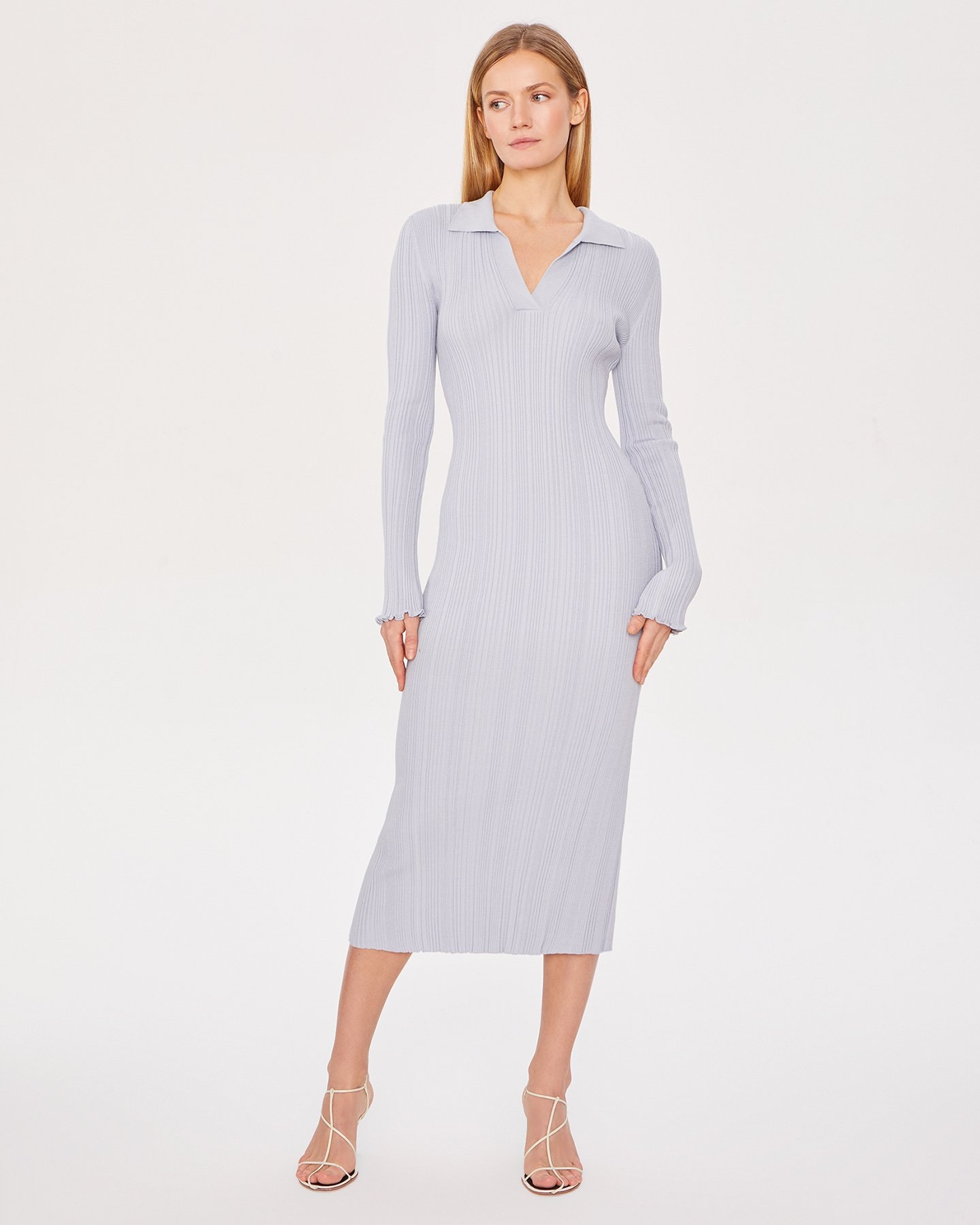 Viscose dress, Blue