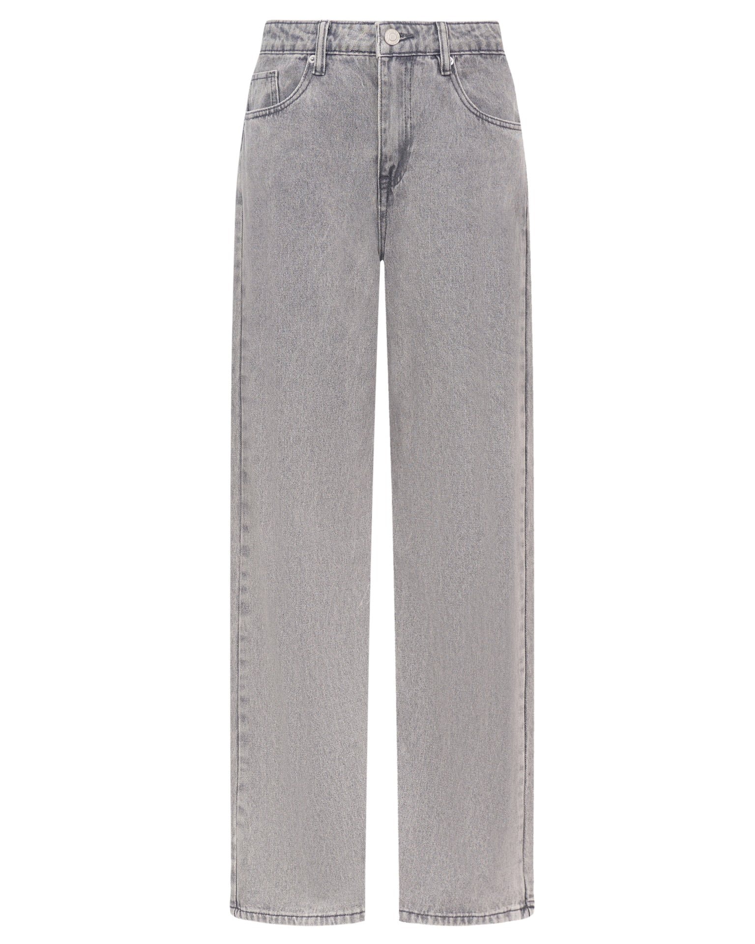 Jeans with a washed effect, Grey — photo 10