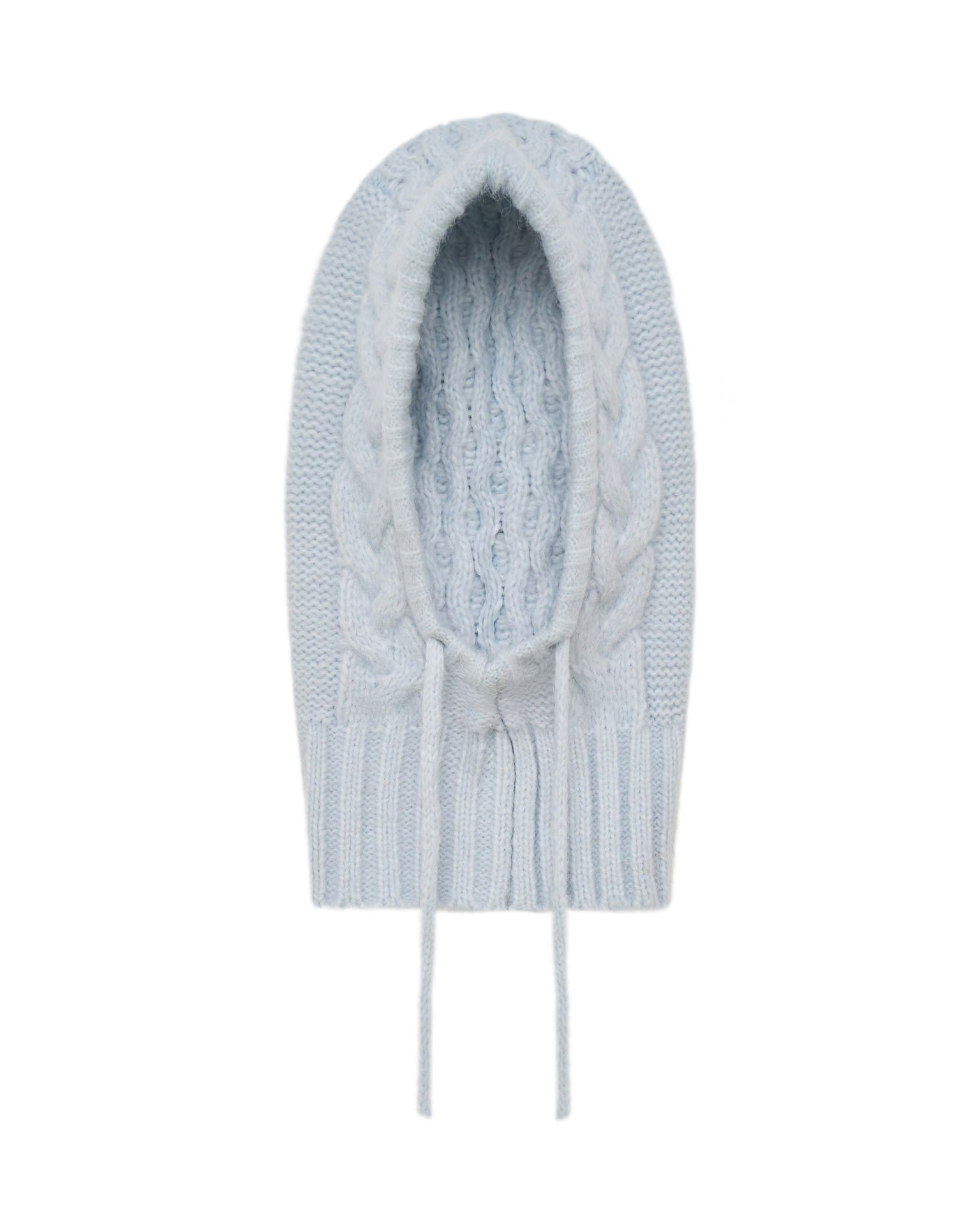 Knitted balaclava, Blue — photo 3