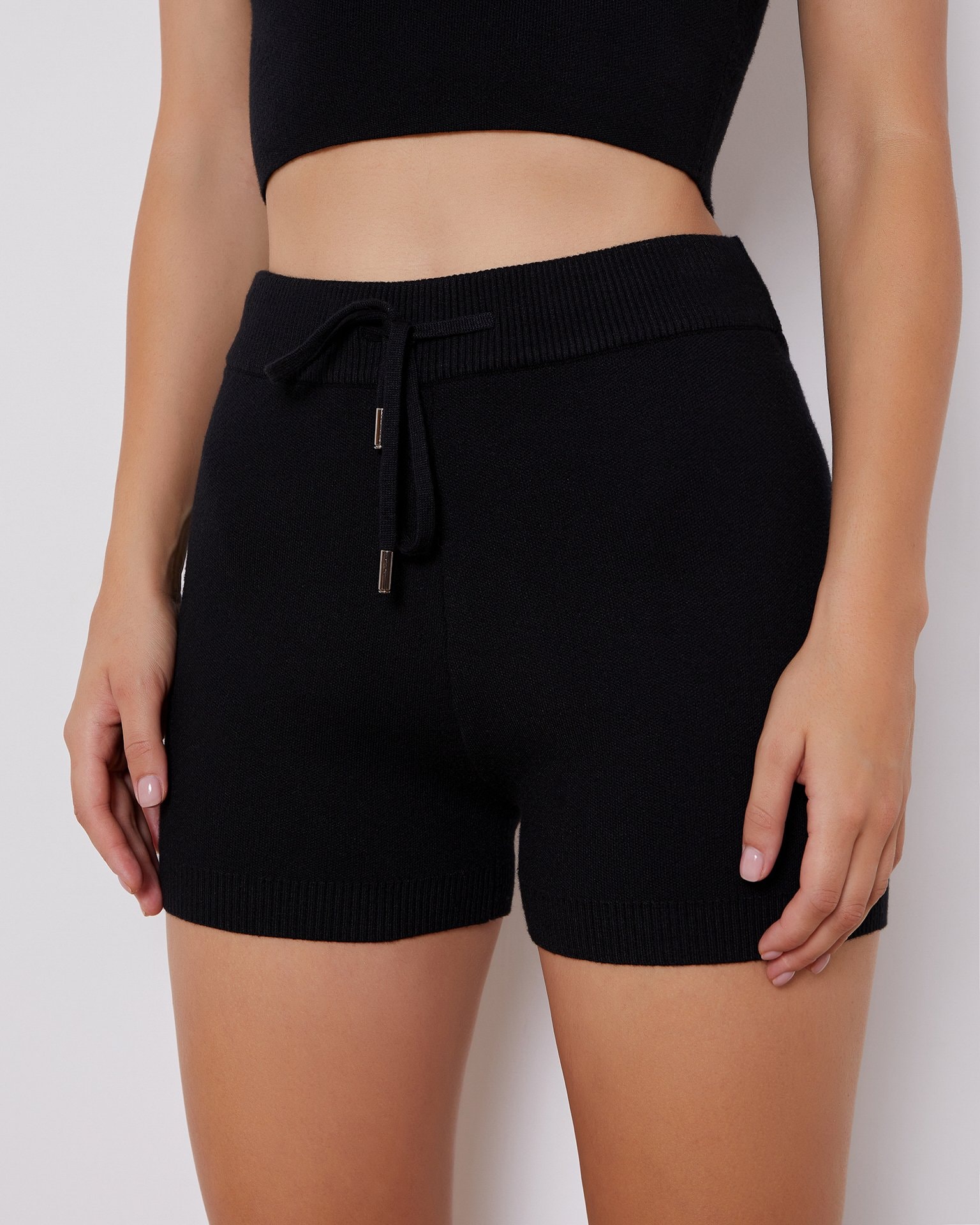 Viscose summer suit, Black — photo 7