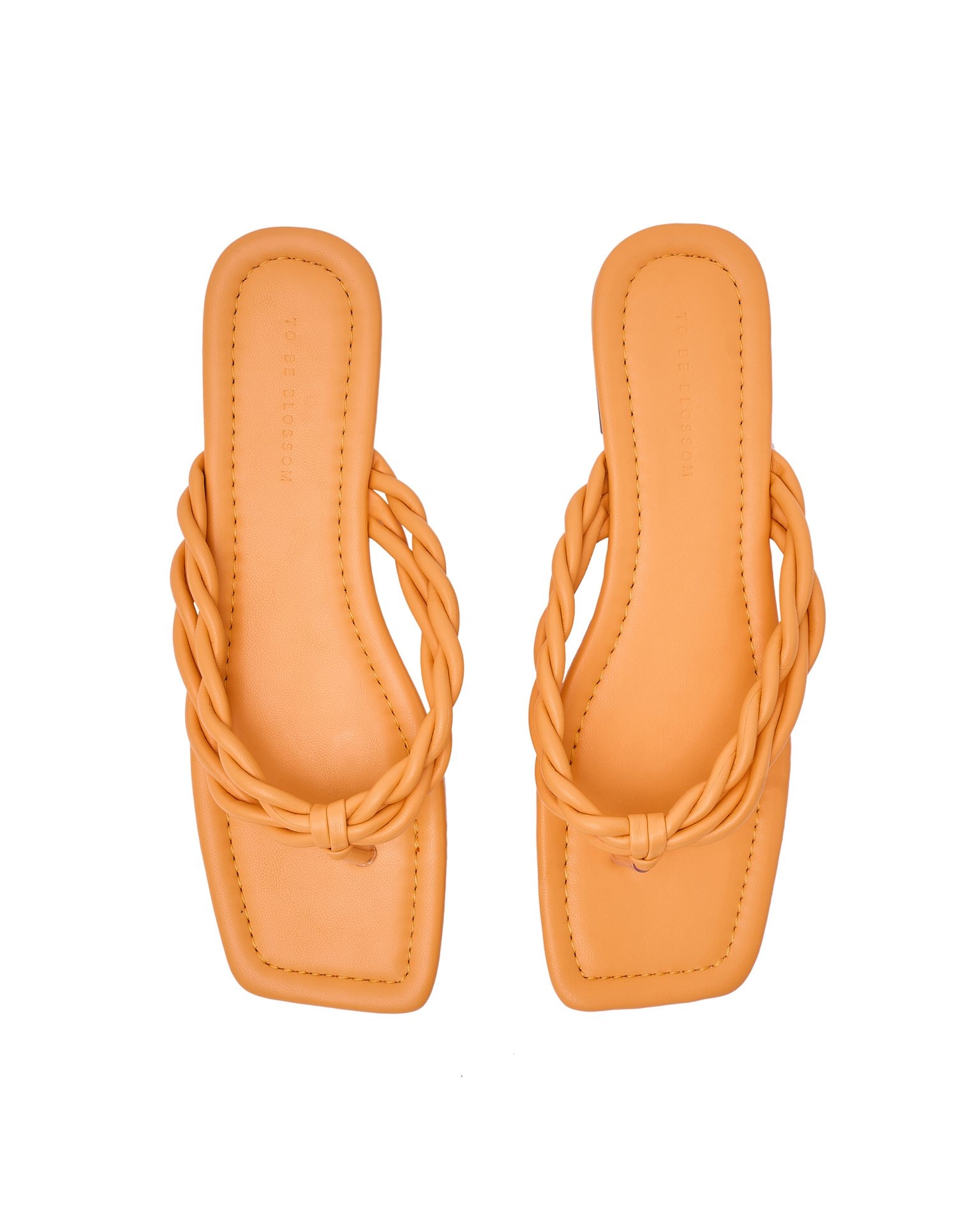 Orange sandals, Orange — photo 5