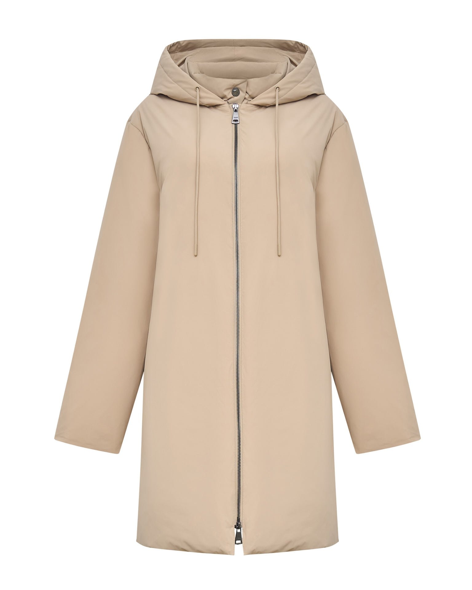 Down jacket with natural insulation, Beige — photo 7