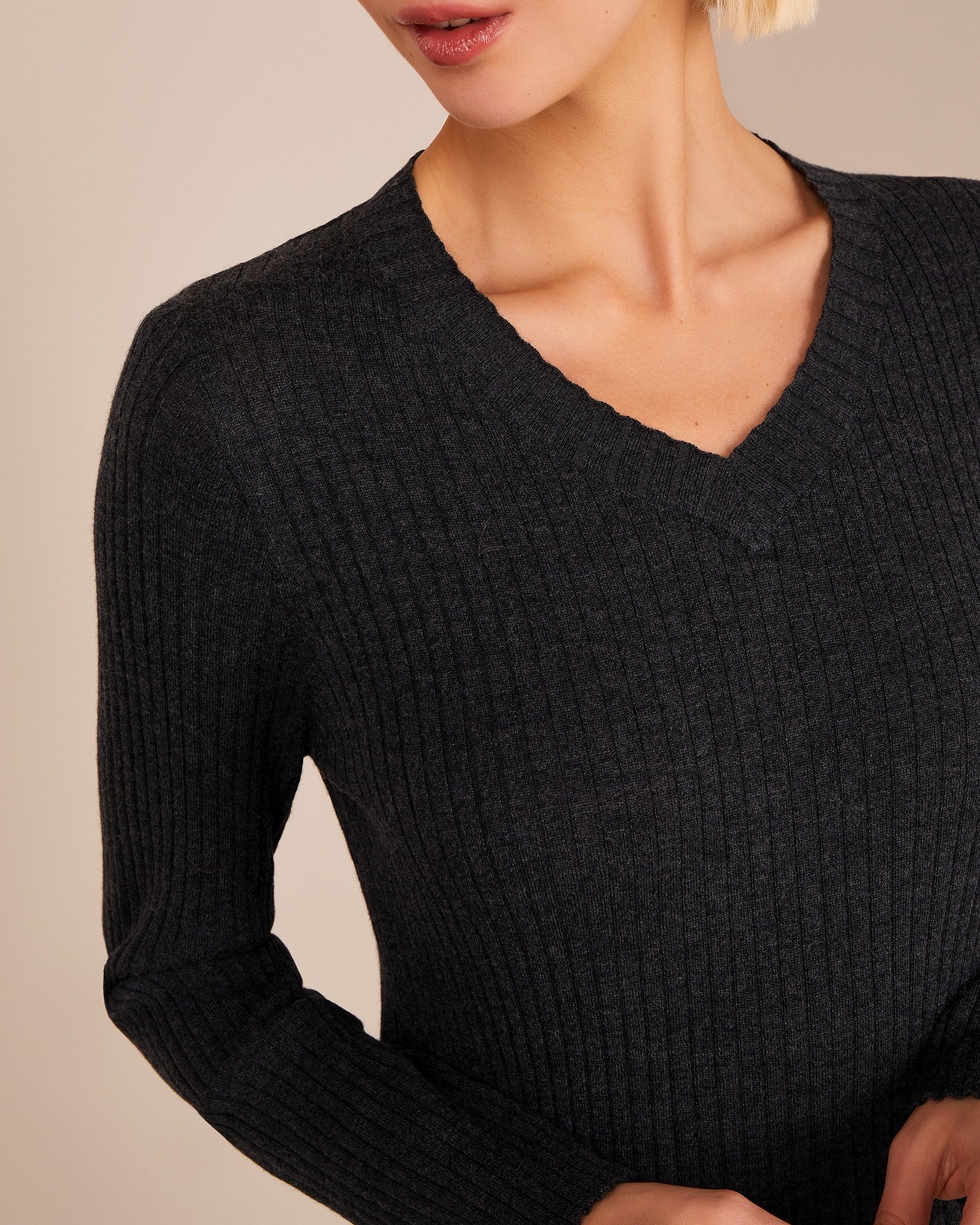 Graphite turtleneck, Graphite — photo 4
