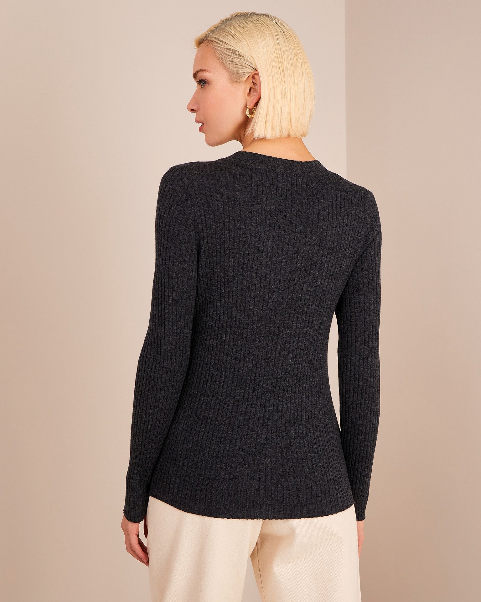 Graphite turtleneck, Graphite — photo 3