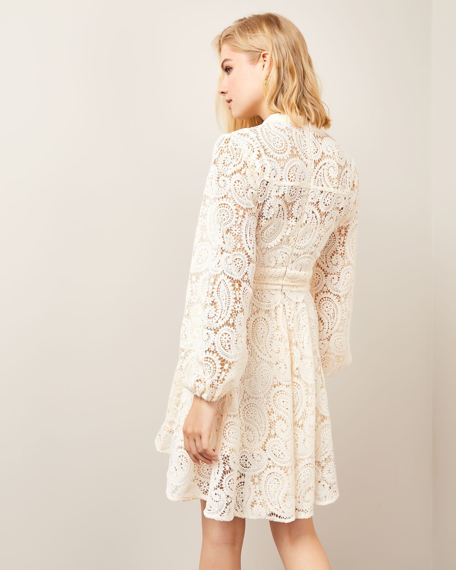 Dress with perforation, Be — photo 3