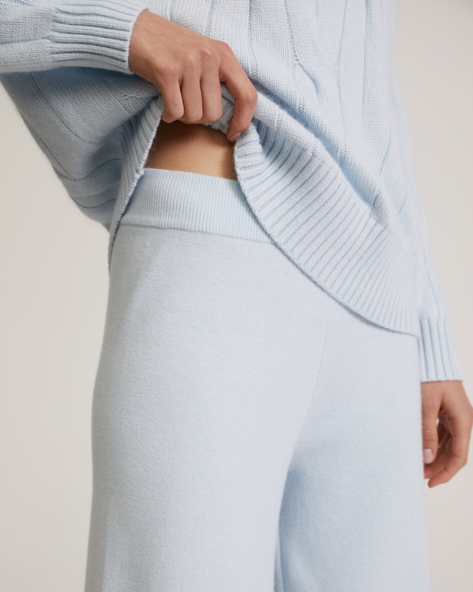 Knitted set, Blue — photo 12