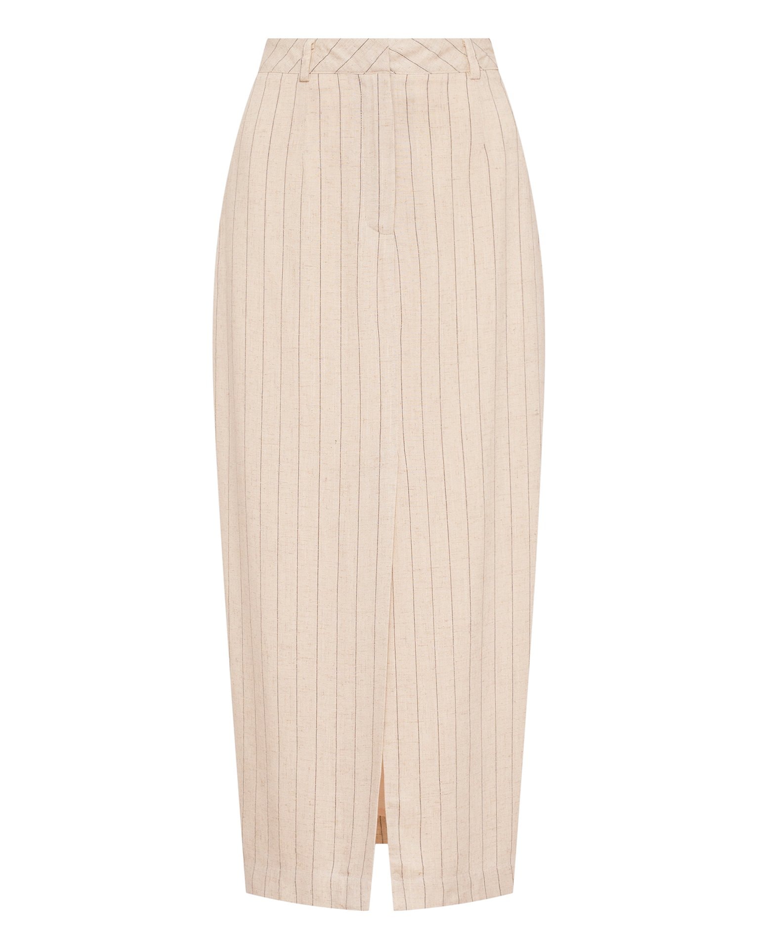 Linen skirt, Light Beige — photo 7