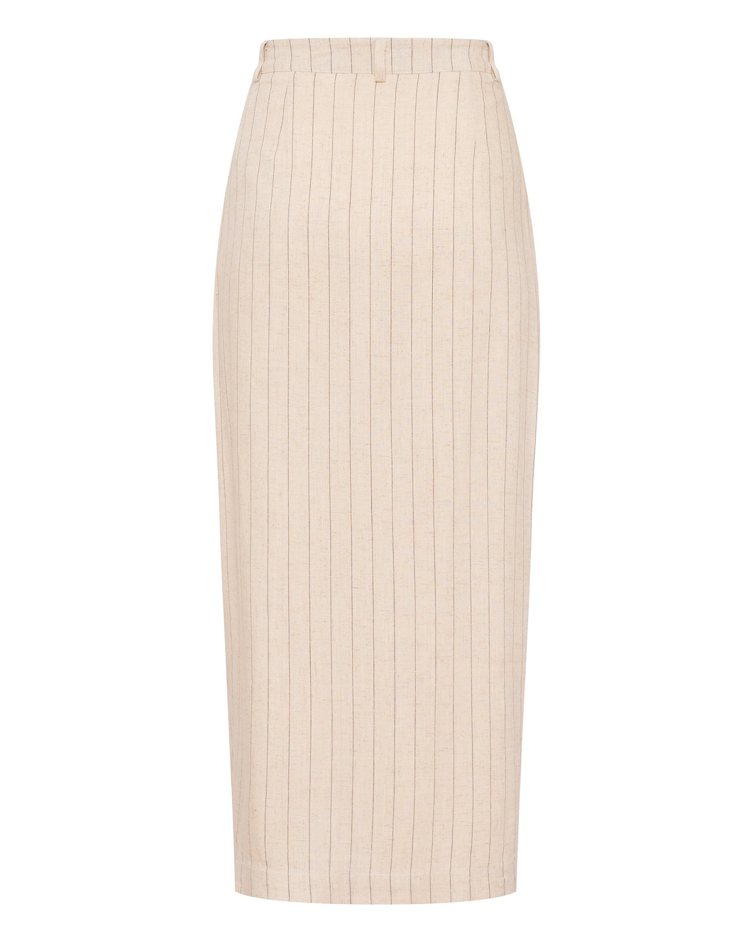 Linen skirt, Light Beige — photo 8