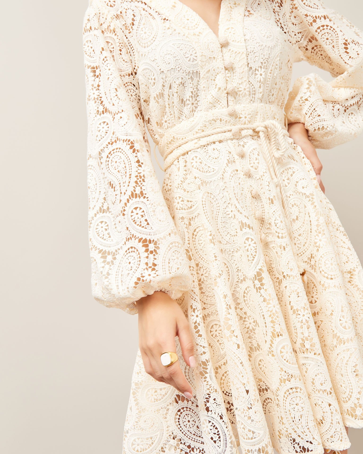Dress with perforation, Be — photo 2